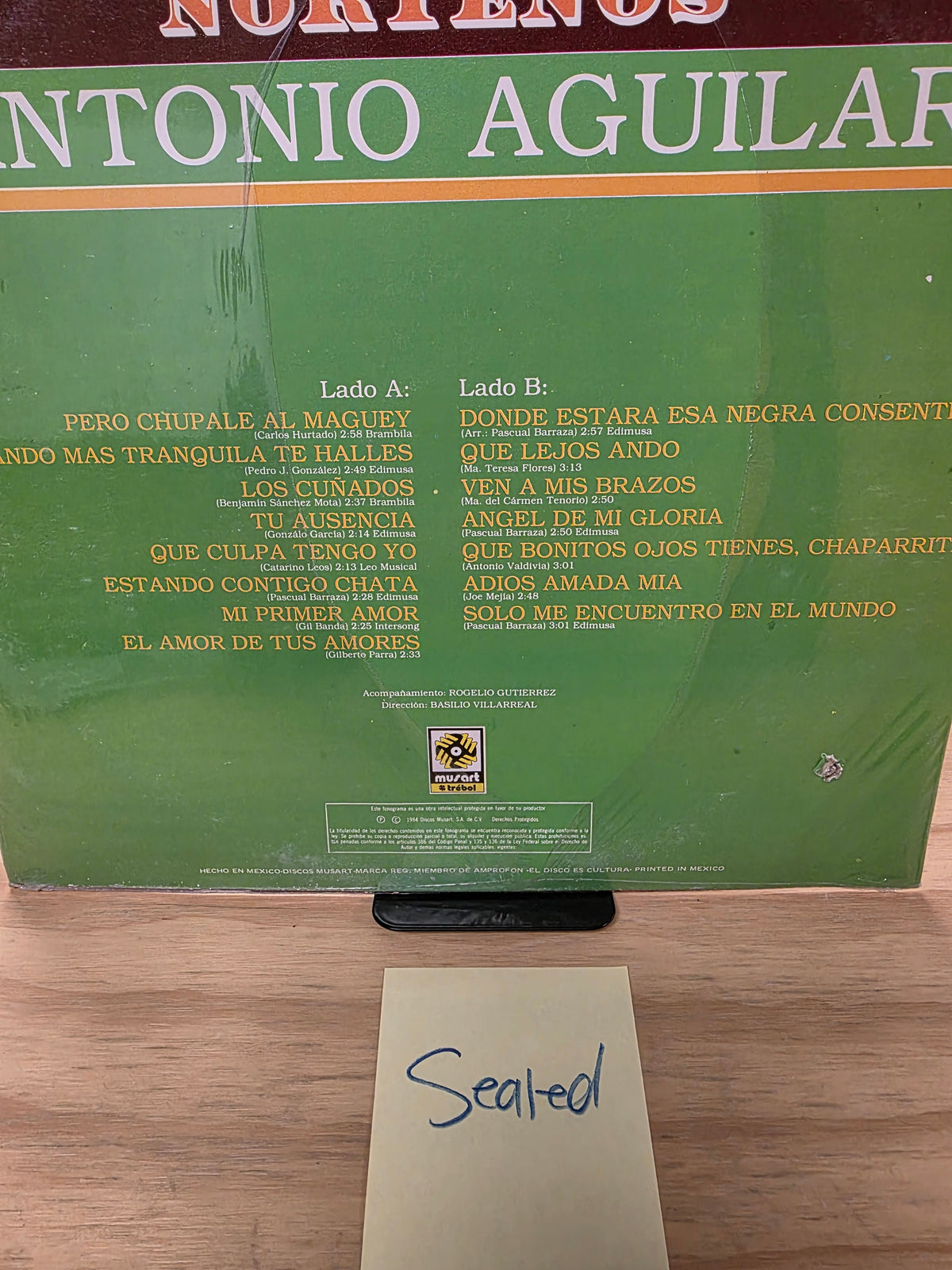 Antonio Aguilar - 15 exitos Norteños (Sealed)