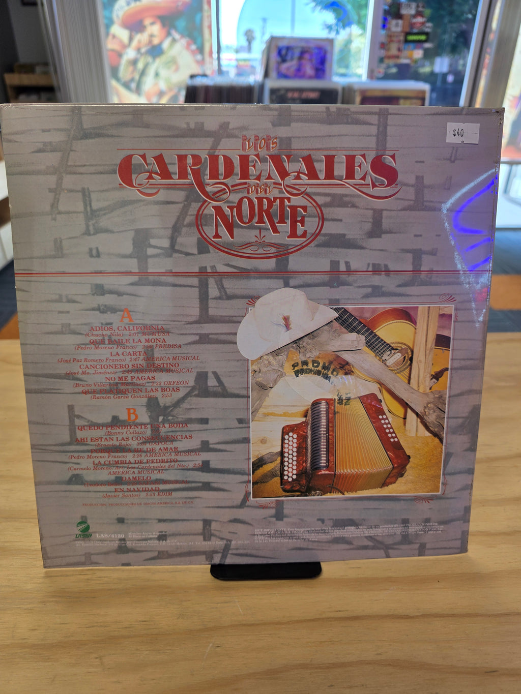 Los Cardenales del Norte - Adios California (Sealed)