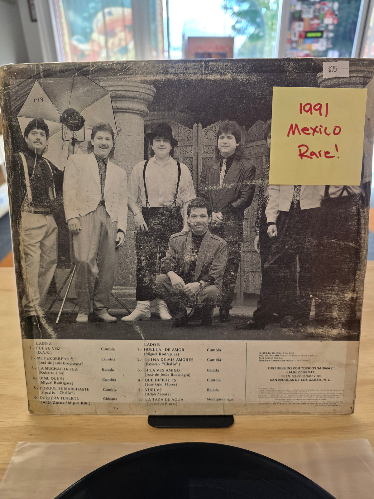 Toppaz de Reynaldo Flores - Fue su voz (1991 Mexico rare)