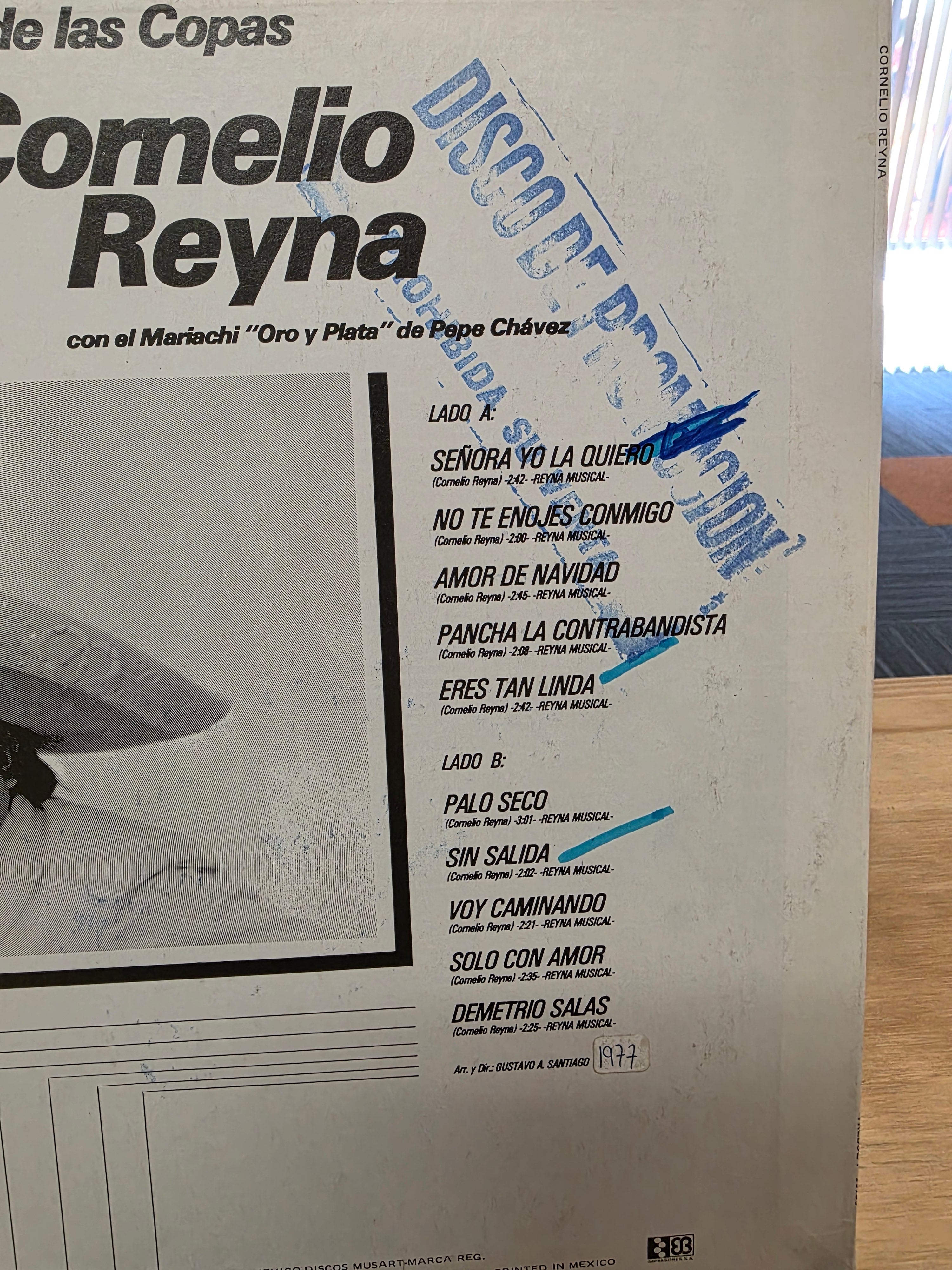Cornelio Reyna Al calor de las Copas