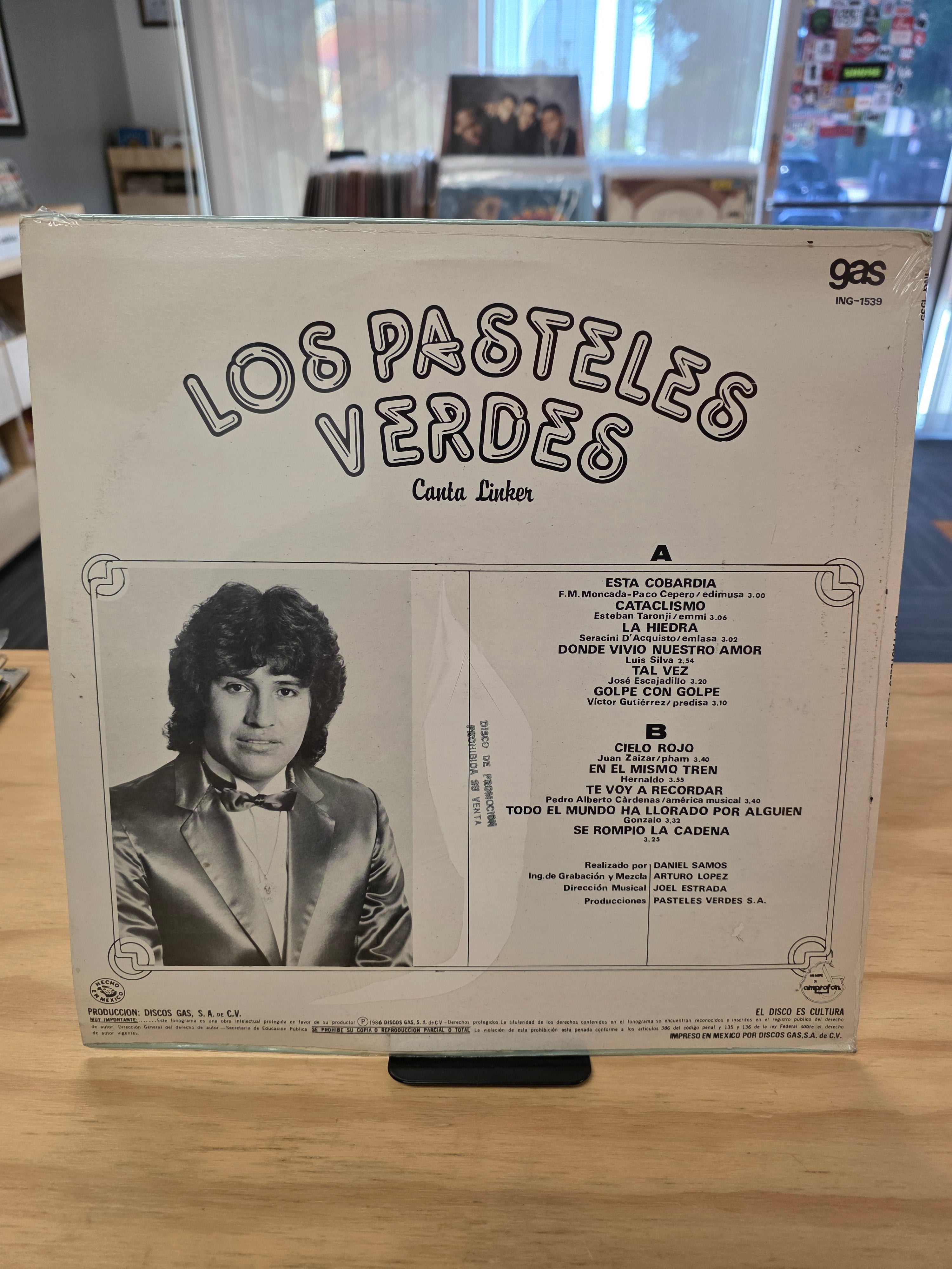 Los Pasteles Verdes (Canta Linker) Sealed Sellado Promo
