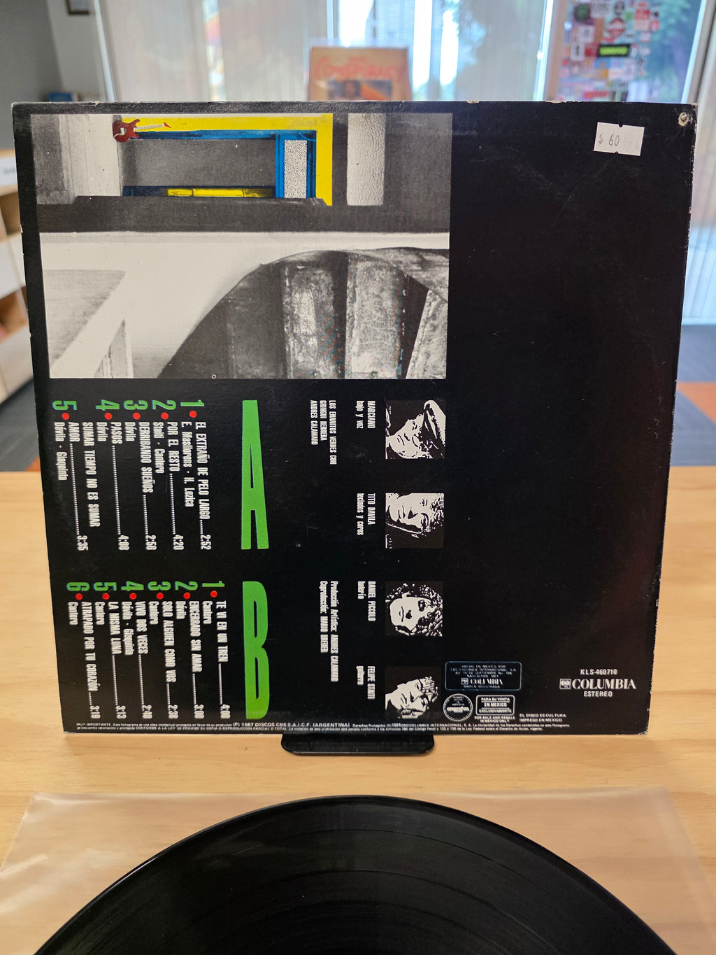 Los Enanitos Verdes - Habitaciones Extrañas (1987 Mexico pressing) (Copy)