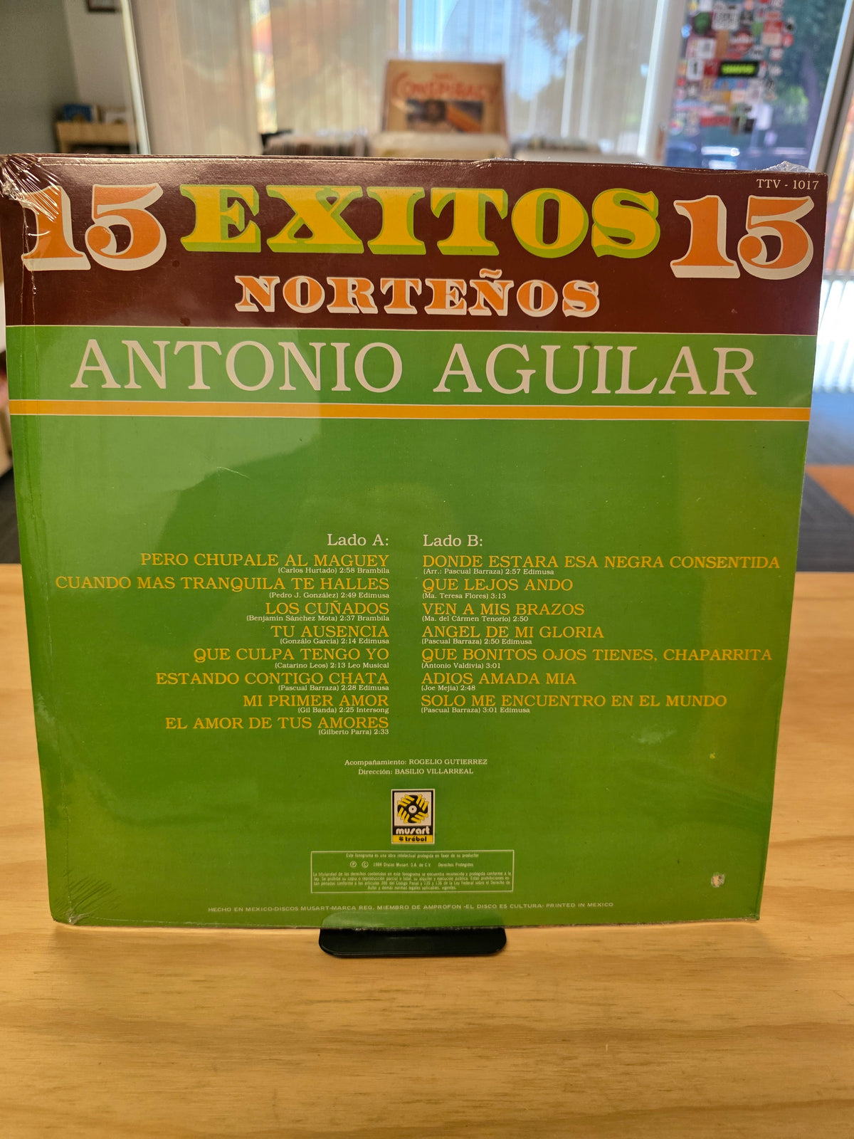 Antonio Aguilar - 15 Exitos Norteños (1984 Sealed)