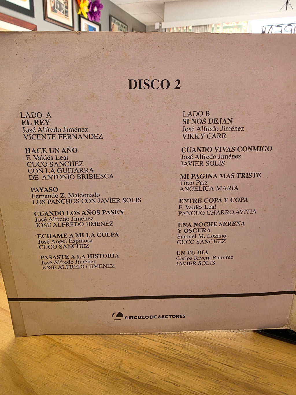Compilation de la musica Ranchera 3LP - Vicente Fernandez, Jose Alfredo,  Javier Solis, Leo Dan, Chavela Vargas