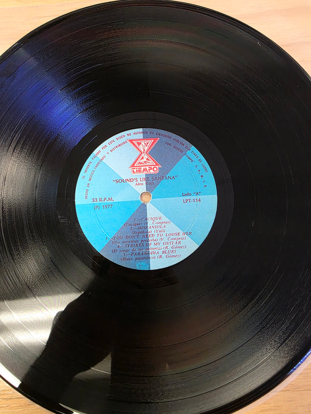 Sounds like "Santana" Afro Rock