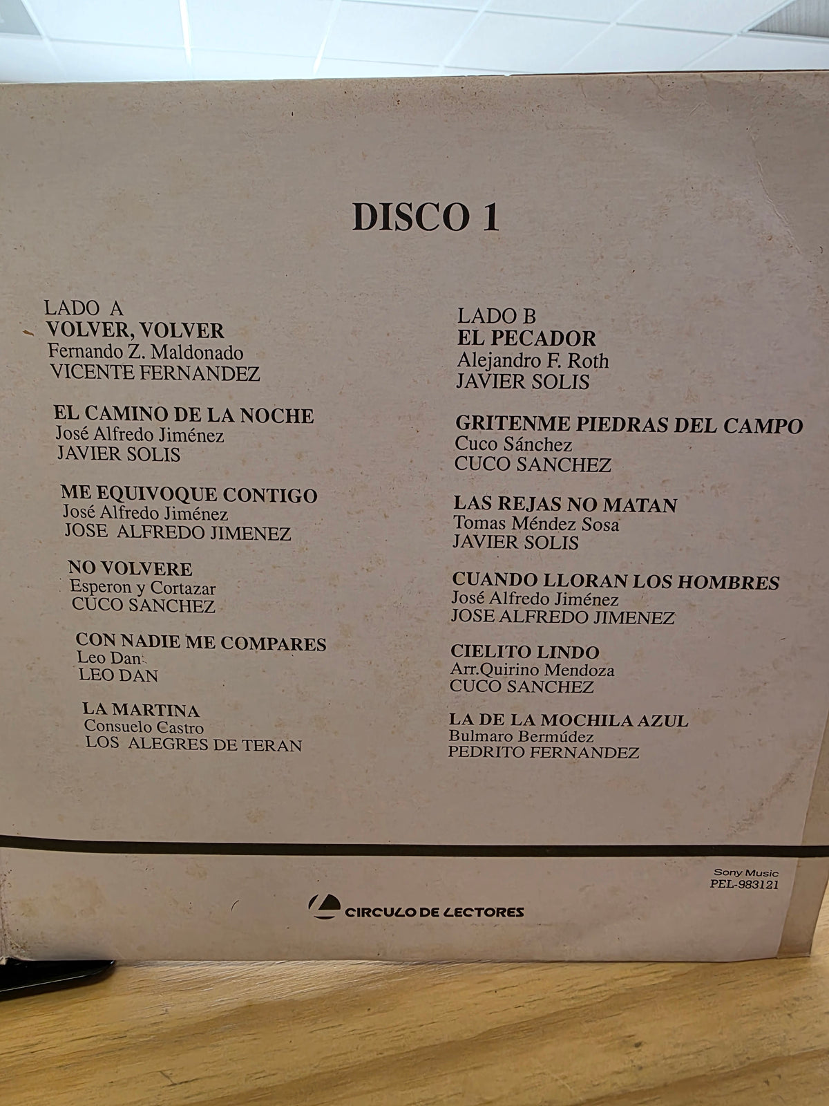 Compilation de la musica Ranchera 3LP - Vicente Fernandez, Jose Alfredo,  Javier Solis, Leo Dan, Chavela Vargas