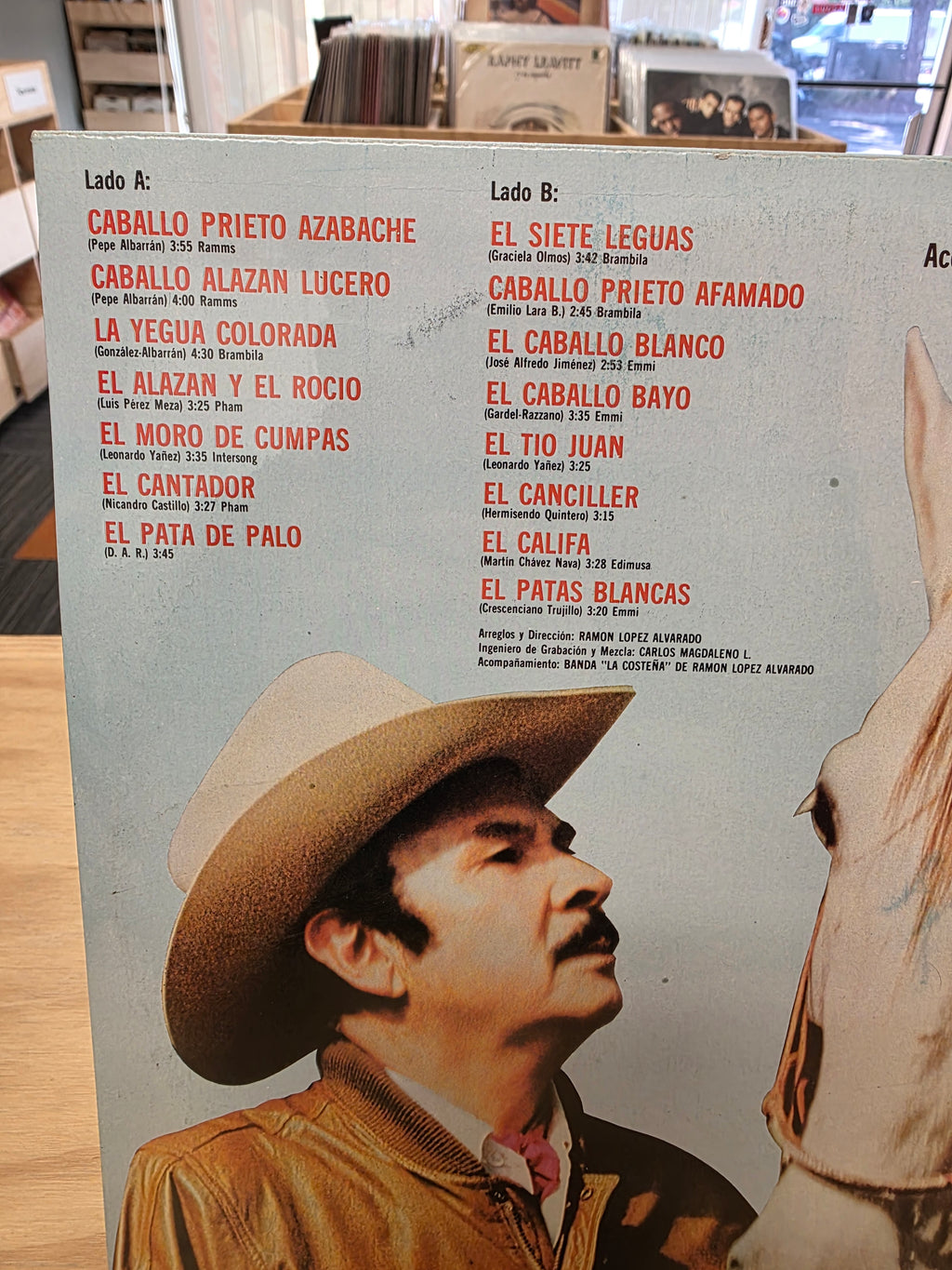 Antonio Aguilar - 15 Exitos de Corridos de Caballos con Tambora (Sealed) 1990