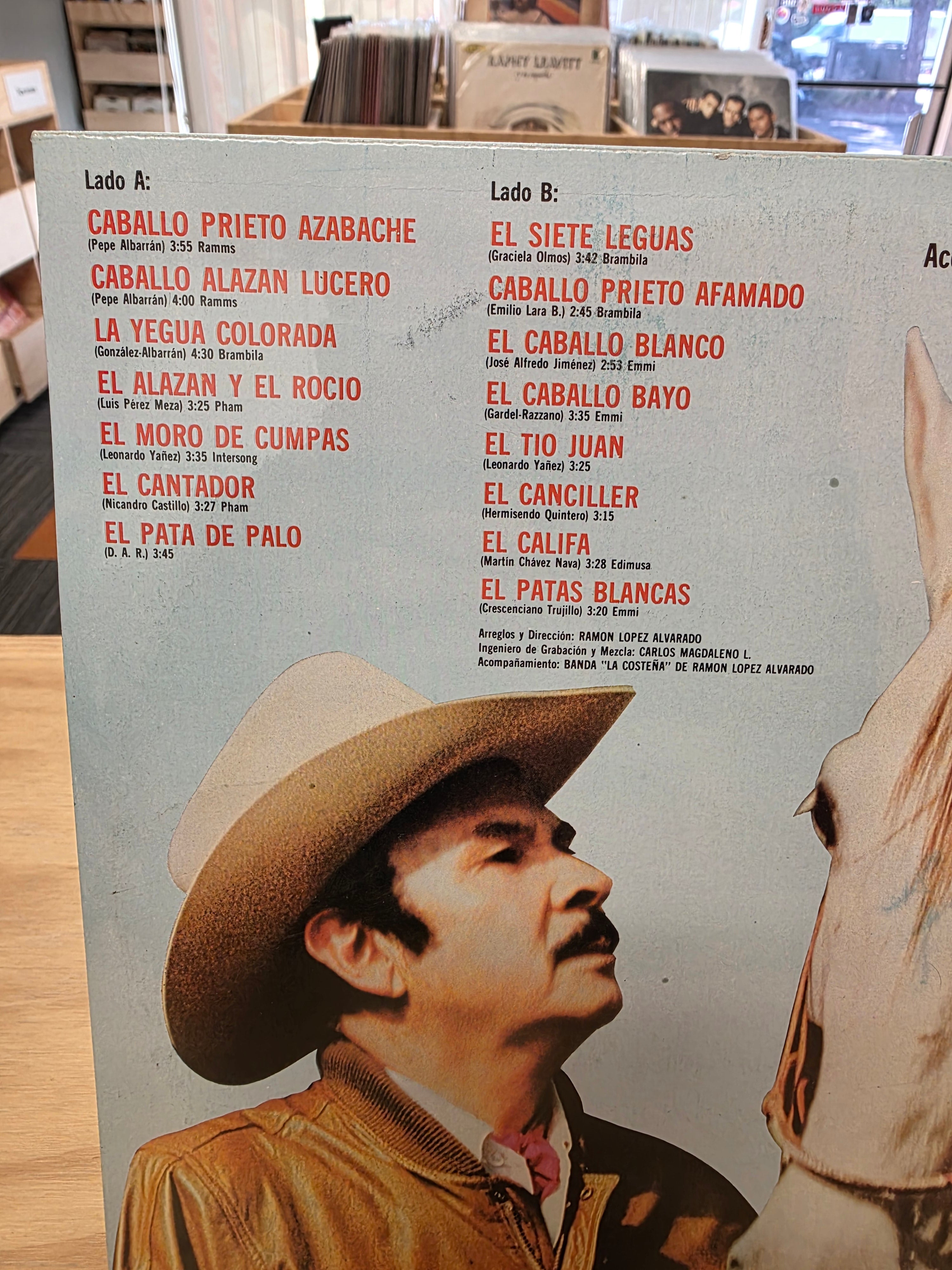 Antonio Aguilar - 15 Exitos de Corridos de Caballos con Tambora (Sealed) 1990