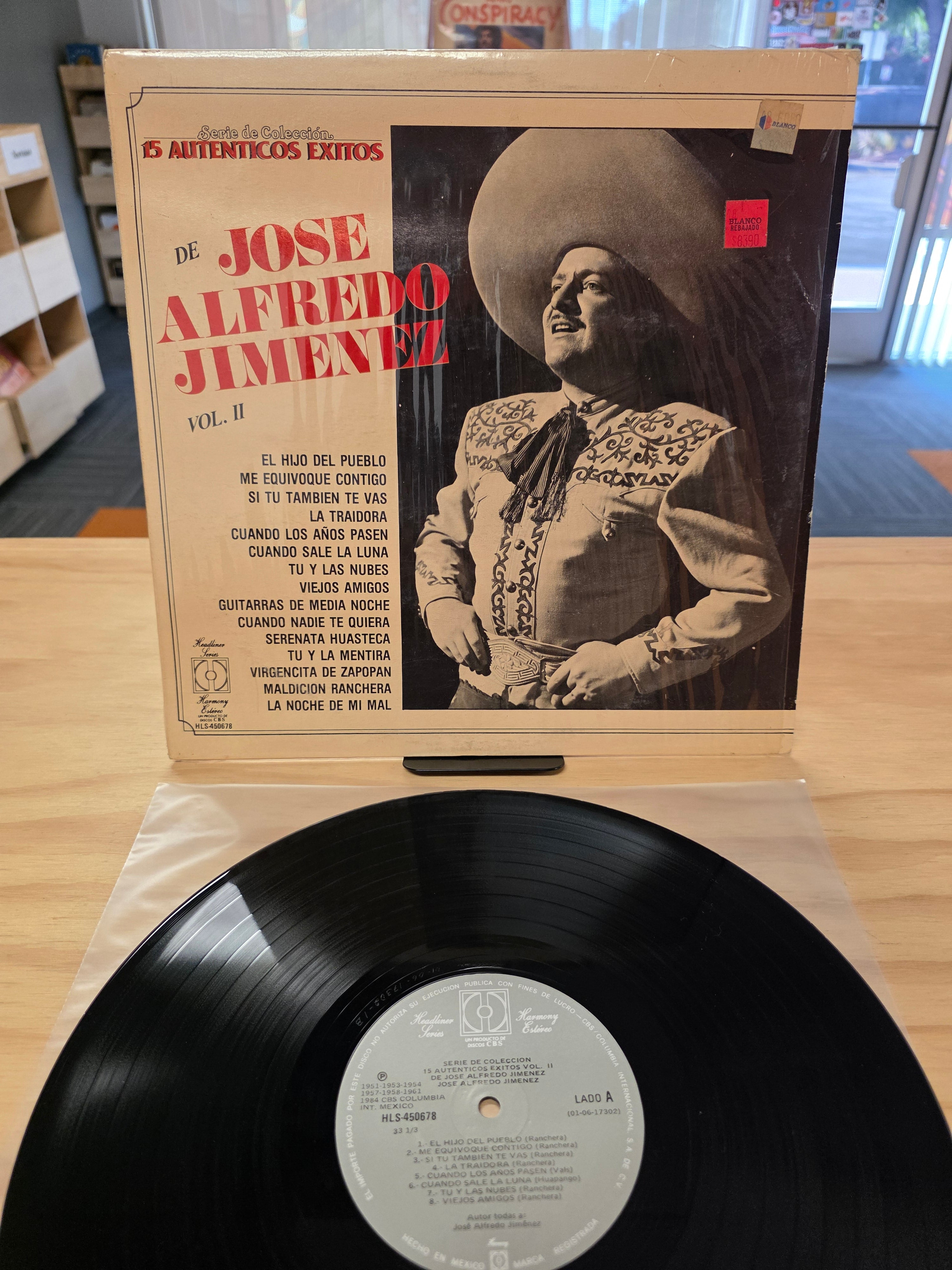 Jose Alfredo Jimenez - 15 Autenticos exitos vol 2