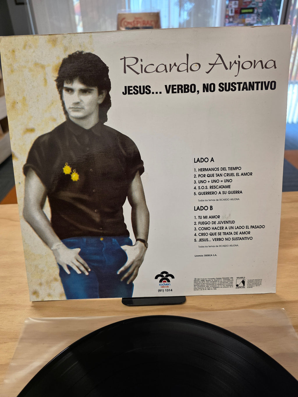Ricardo Arjona - Jesus Verbo no Sustantivo (1993 Colombia Rare)
