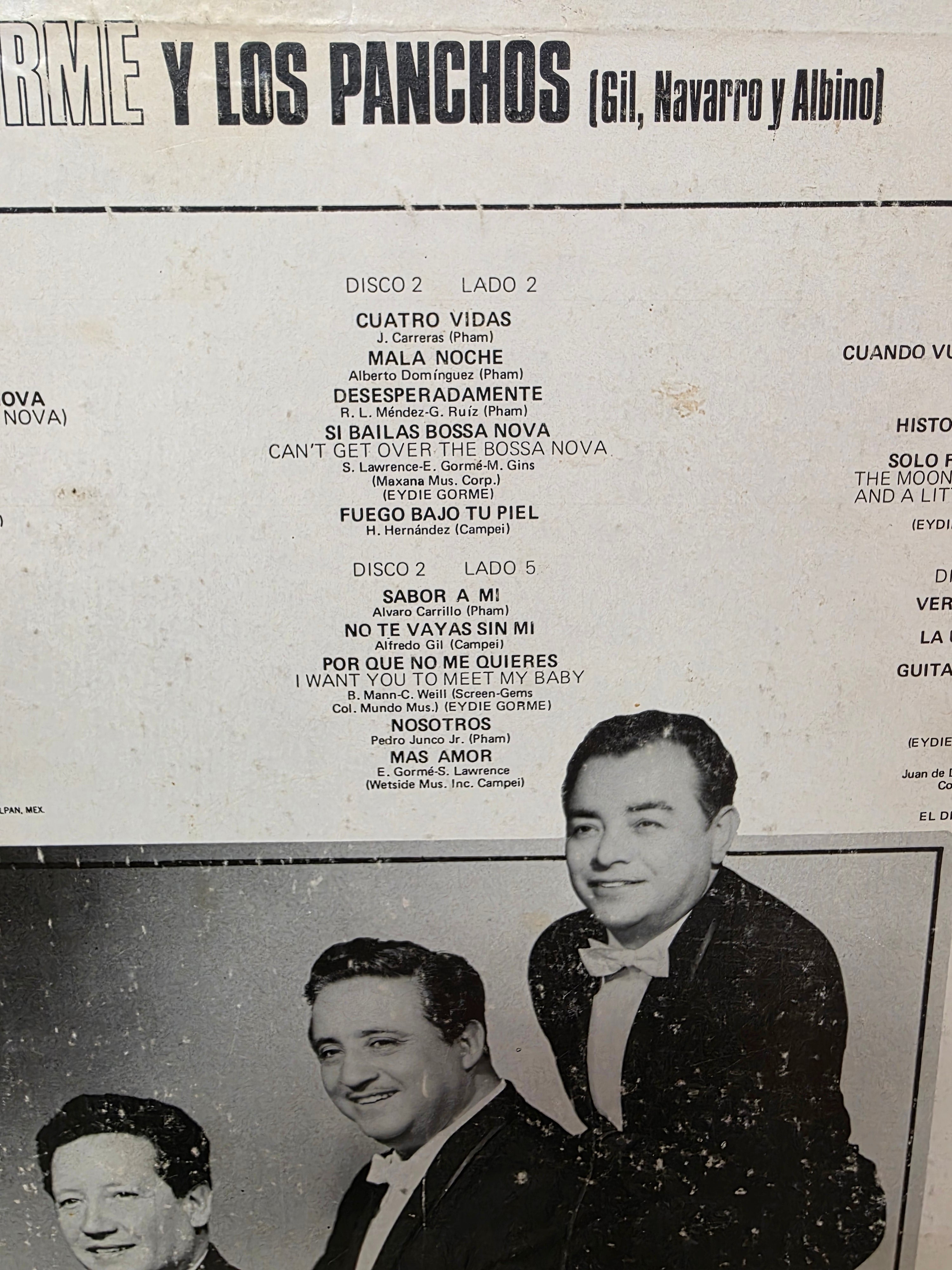 Eydie Gorme Los Panchos 3 LP Boxset