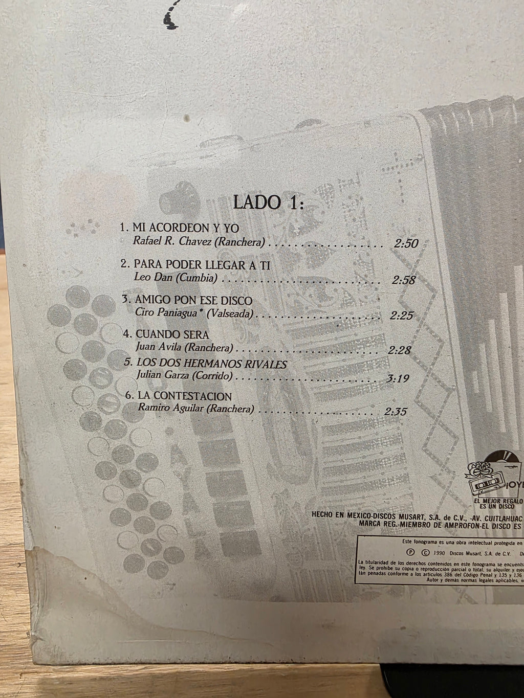 Ramon Ayala - Mi Acordeon y yo (Sealed)