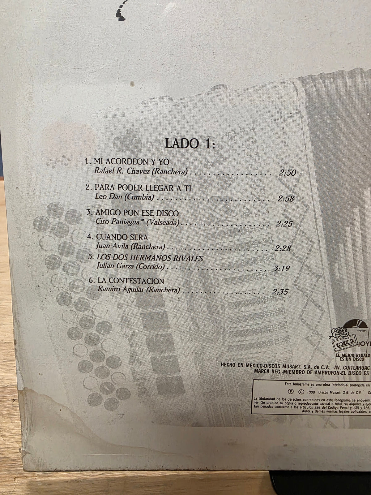 Ramon Ayala - Mi Acordeon y yo (Sealed)