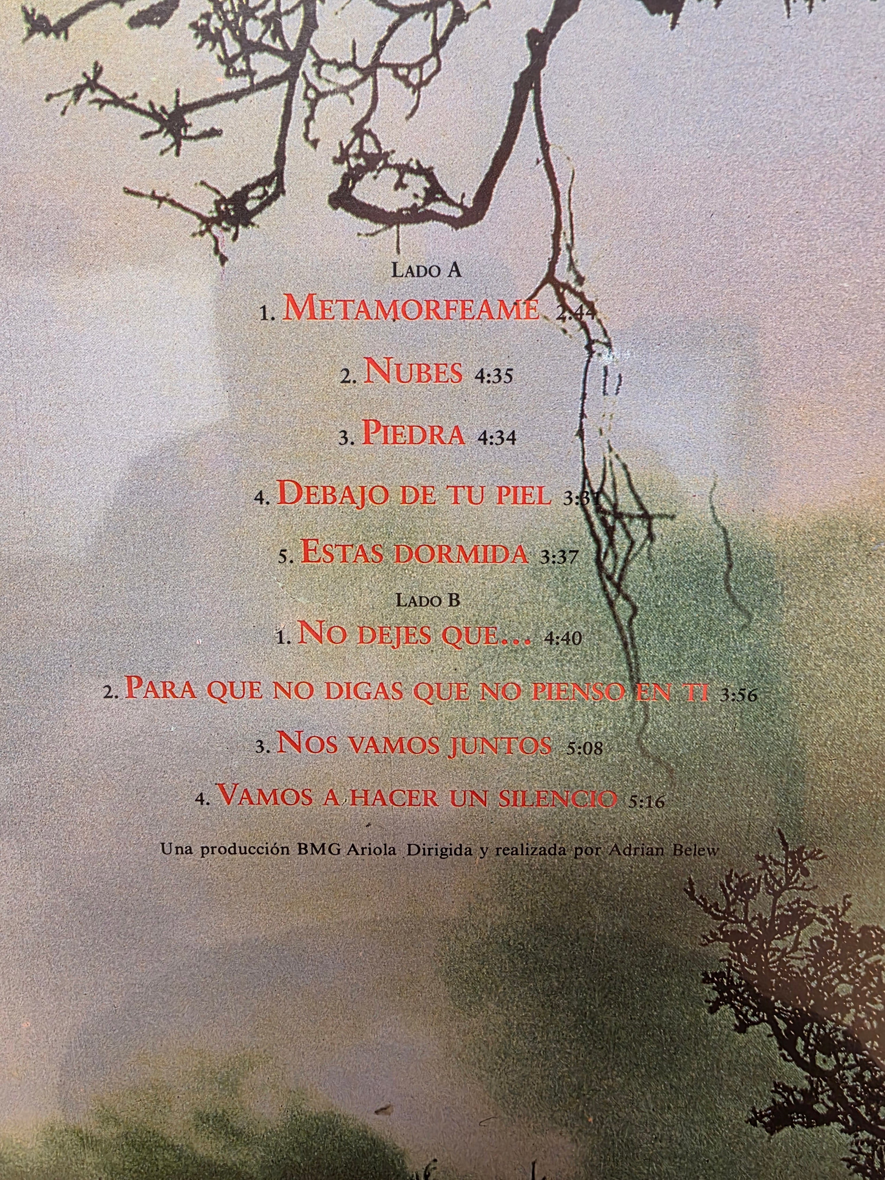 Caifanes - El Silencio (1993 Colombian press)
