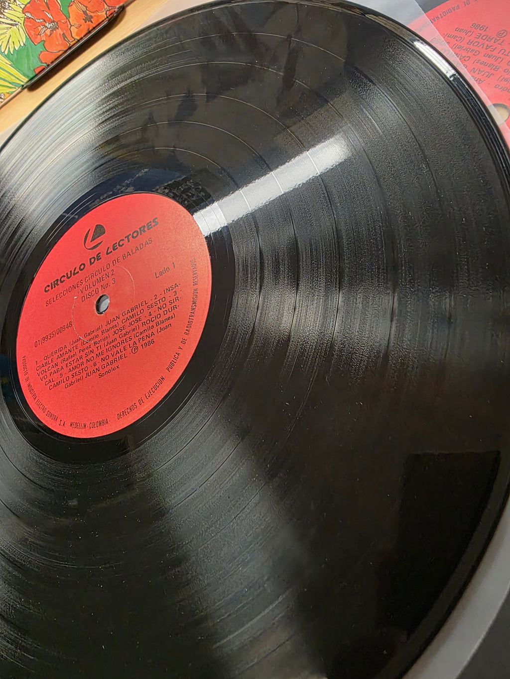 Selecciones circulo de Baladas vol 2 - Jose Jose, Juan Gabriel, Camilo Sesto etc... 3 Lp Compilation - Colombia