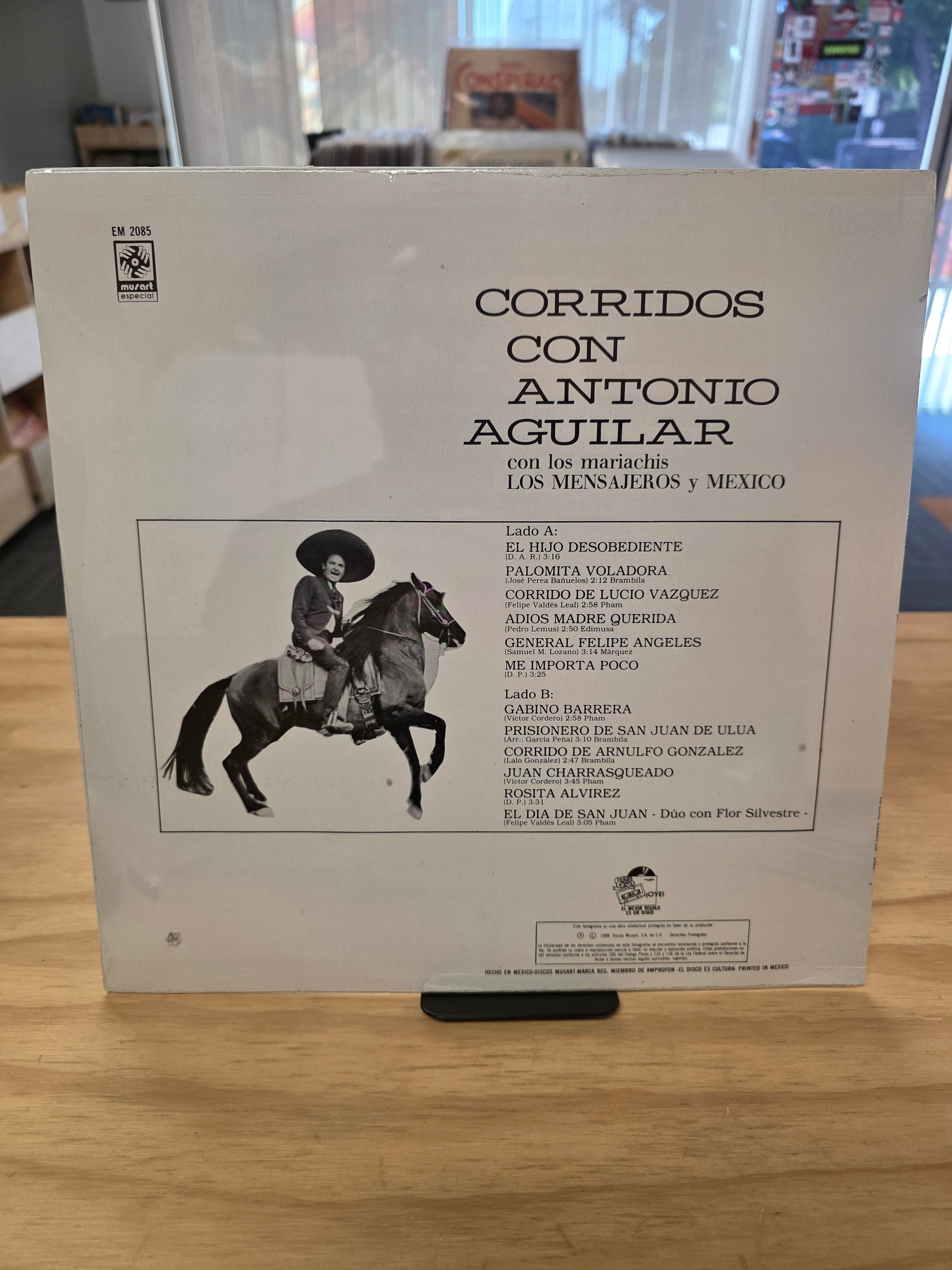 Antonio Aguilar - Corridos con Antonio Aguilar (Sealed 1989)