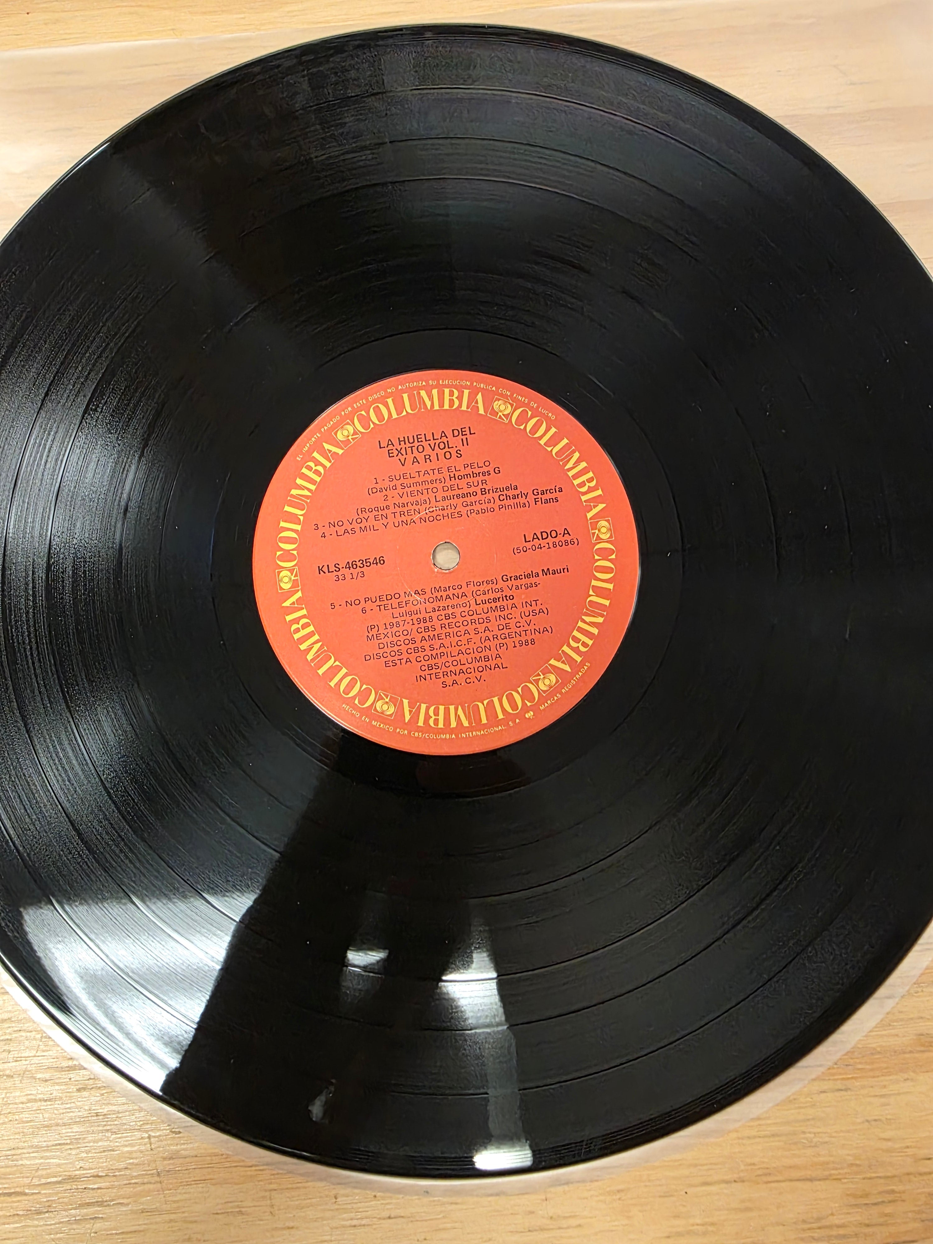 La Huella del exito vol 2 (Hombres G, Soda Stereo, Enanitos Verdes) Rare Compilation
