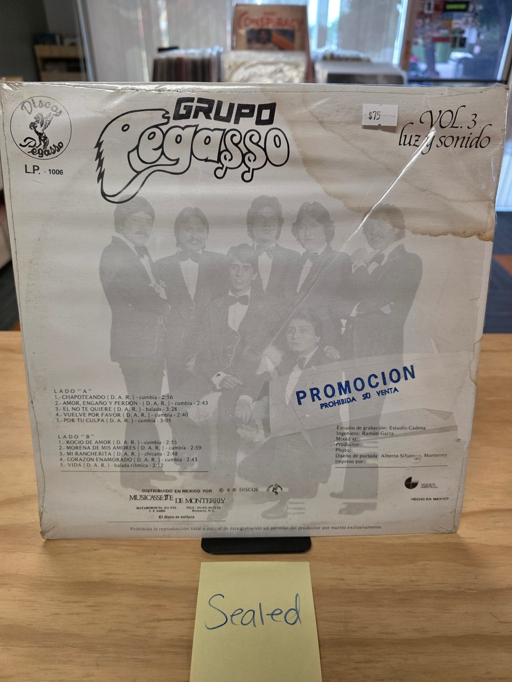 Grupo Pegasso - vol 3 Luz y sonido