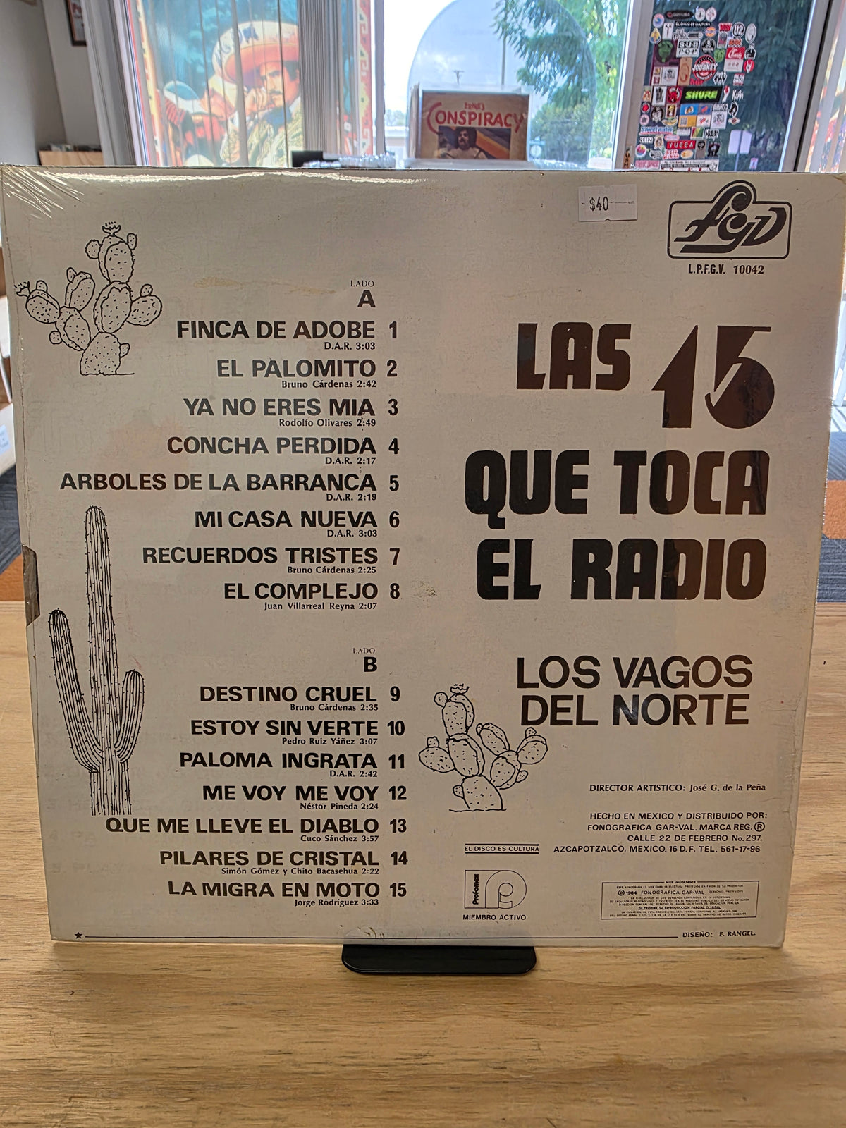 Los Vagos del Norte - Las 15 que toca el radio (Sealed 1984)