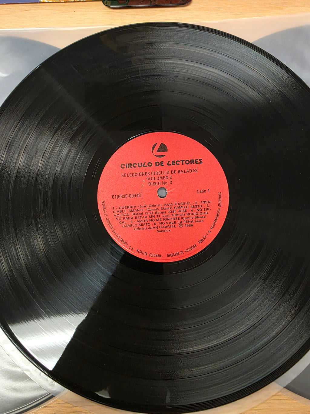 Selecciones circulo de Baladas vol 2 - Jose Jose, Juan Gabriel, Camilo Sesto etc... 3 Lp Compilation - Colombia