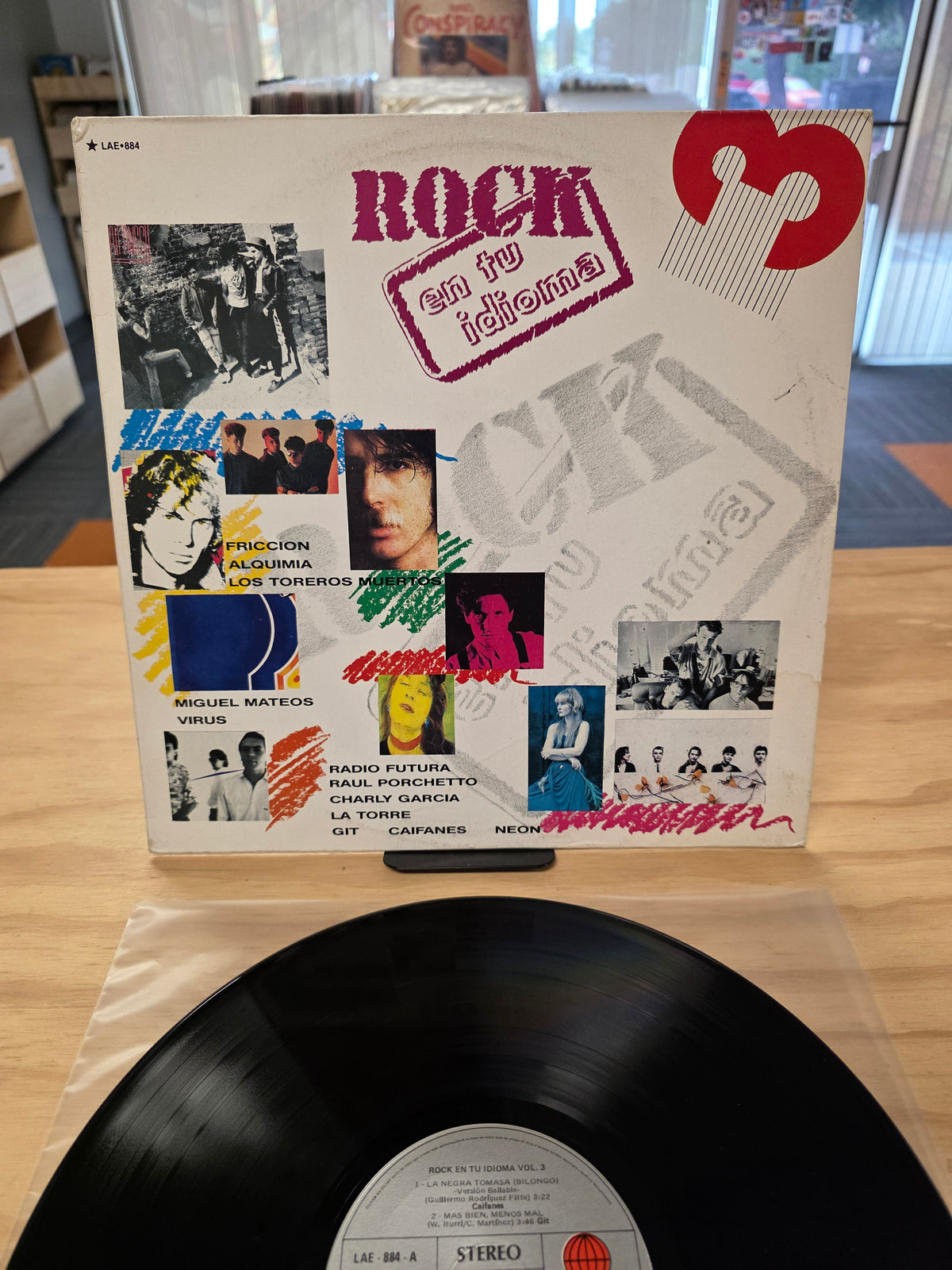 Rock en tu Idioma vol 3 (Caifanes, Git, Charly Garcia, Virus) Rare Compilation