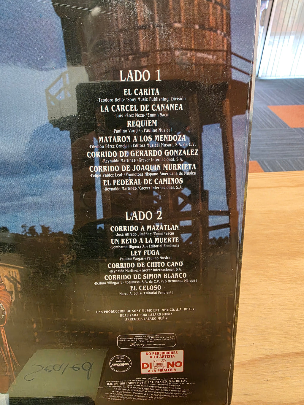 Lorenzo de Monteclaro - Para corridos con banda (Sealed)