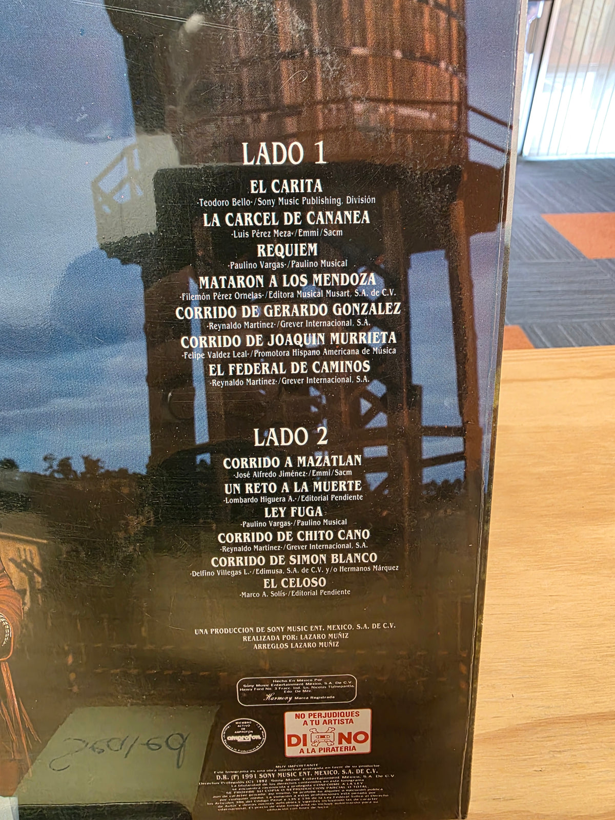 Lorenzo de Monteclaro - Para corridos con banda (Sealed)