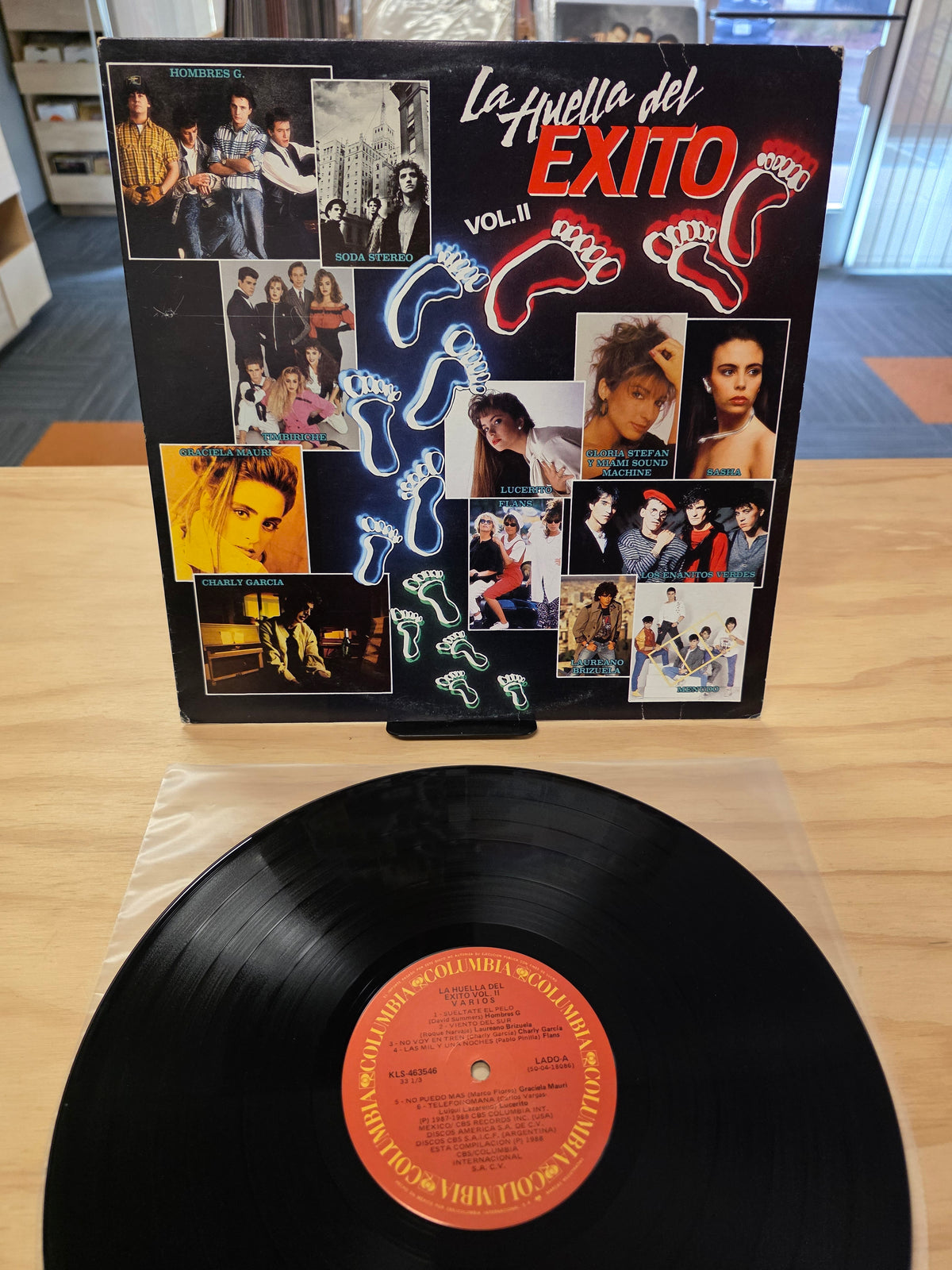 La Huella del exito vol 2 (Hombres G, Soda Stereo, Enanitos Verdes) Rare Compilation