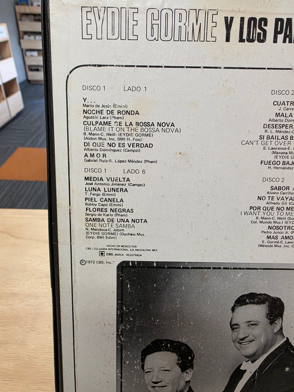 Eydie Gorme Los Panchos 3 LP Boxset