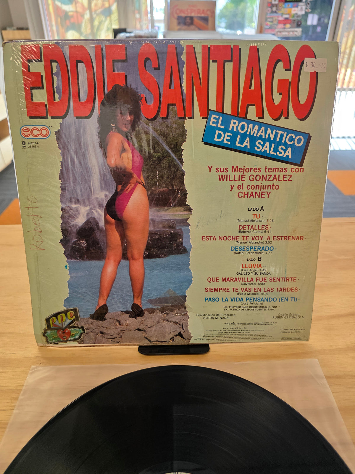 Eddie Santiago - El Romantico de la salsa