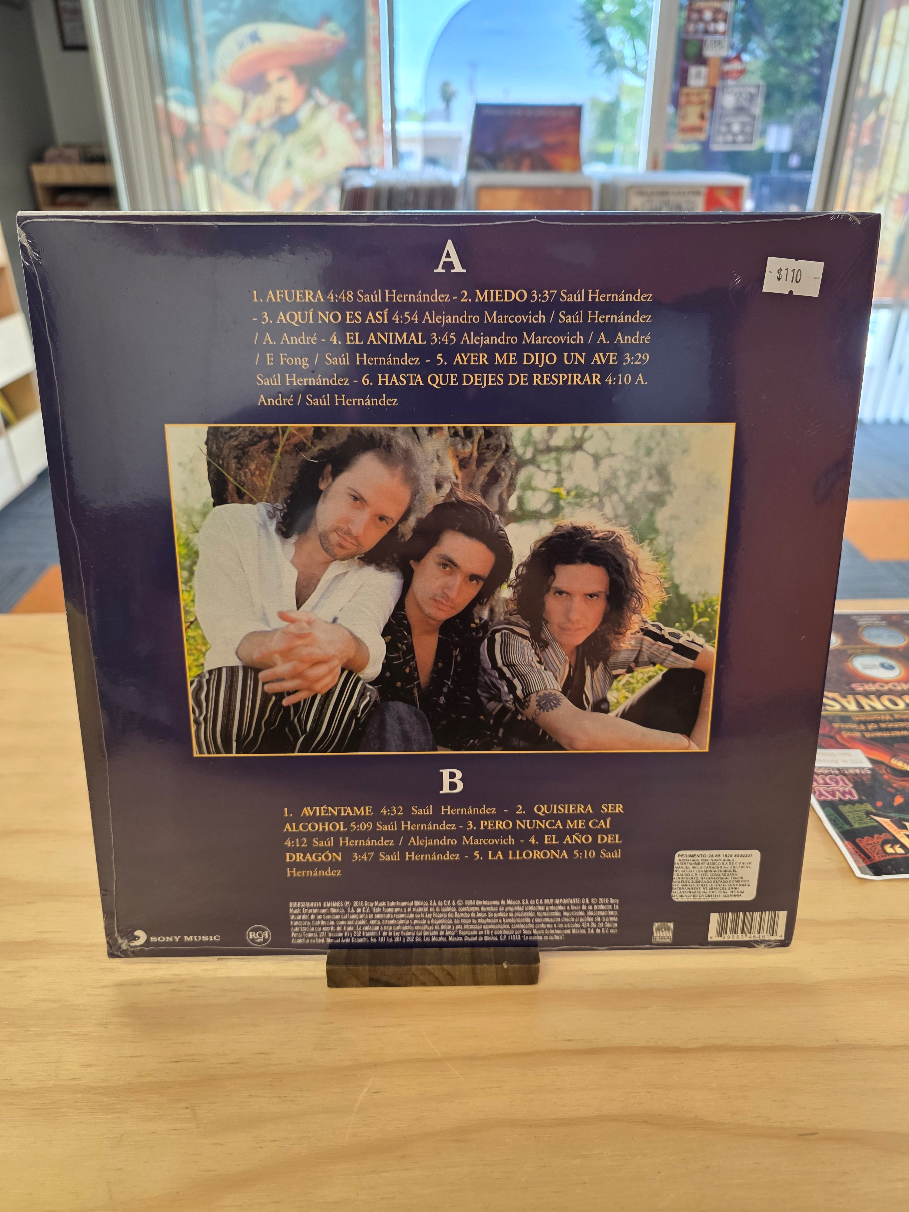 El Nervio del Volcan 2016 picture vinyl Sealed