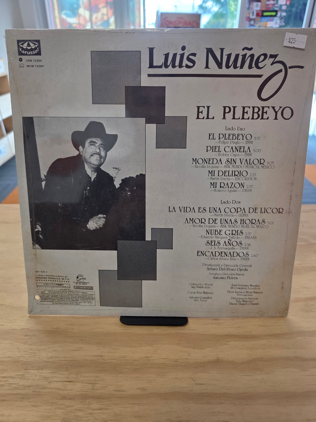 Luis Nunez - El Plebeyo (Sealed) 1989
