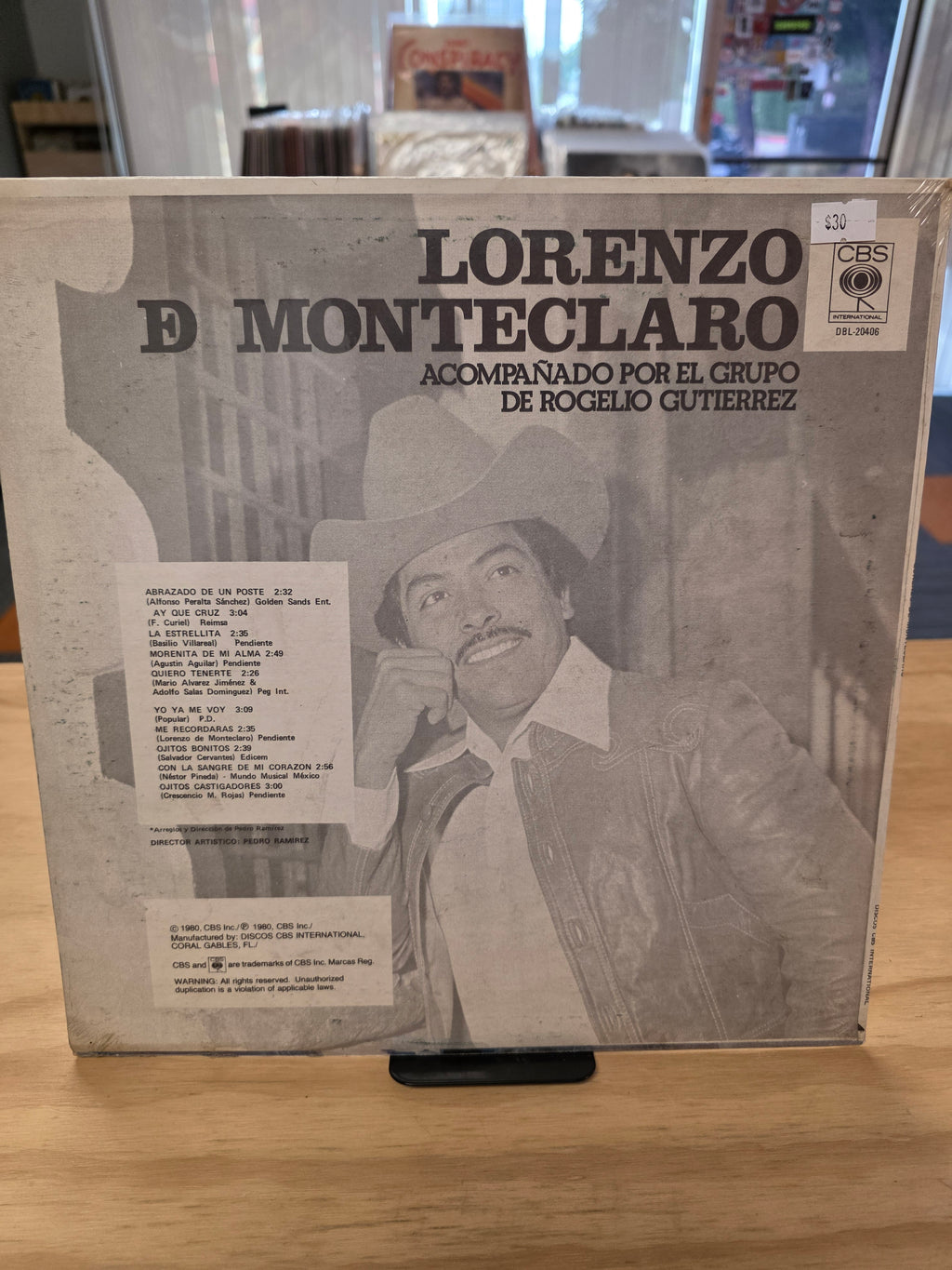 Lorenzo de Monteclaro - Abrazado de un poste (Sealed)