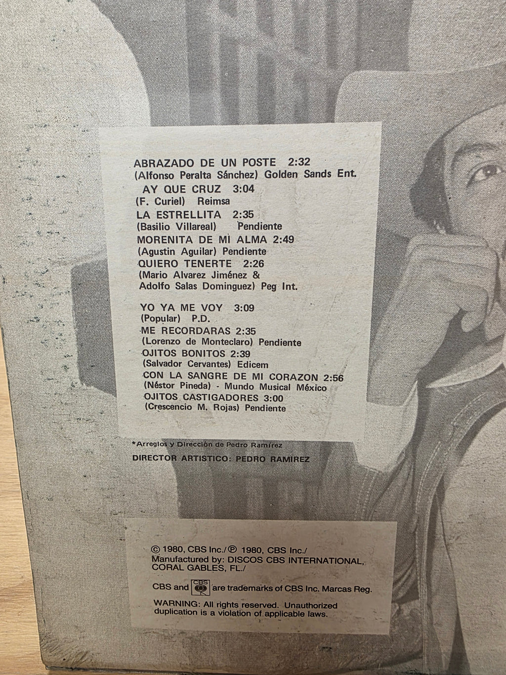 Lorenzo de Monteclaro - Abrazado de un poste (Sealed)