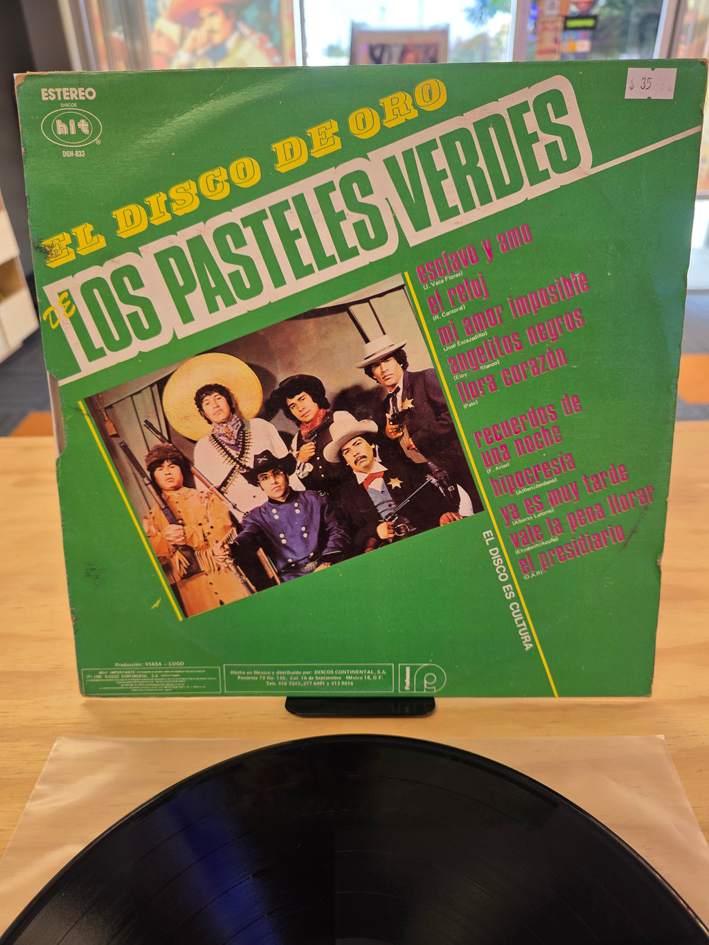 Los Pasteles Verdes - El disco de Oro