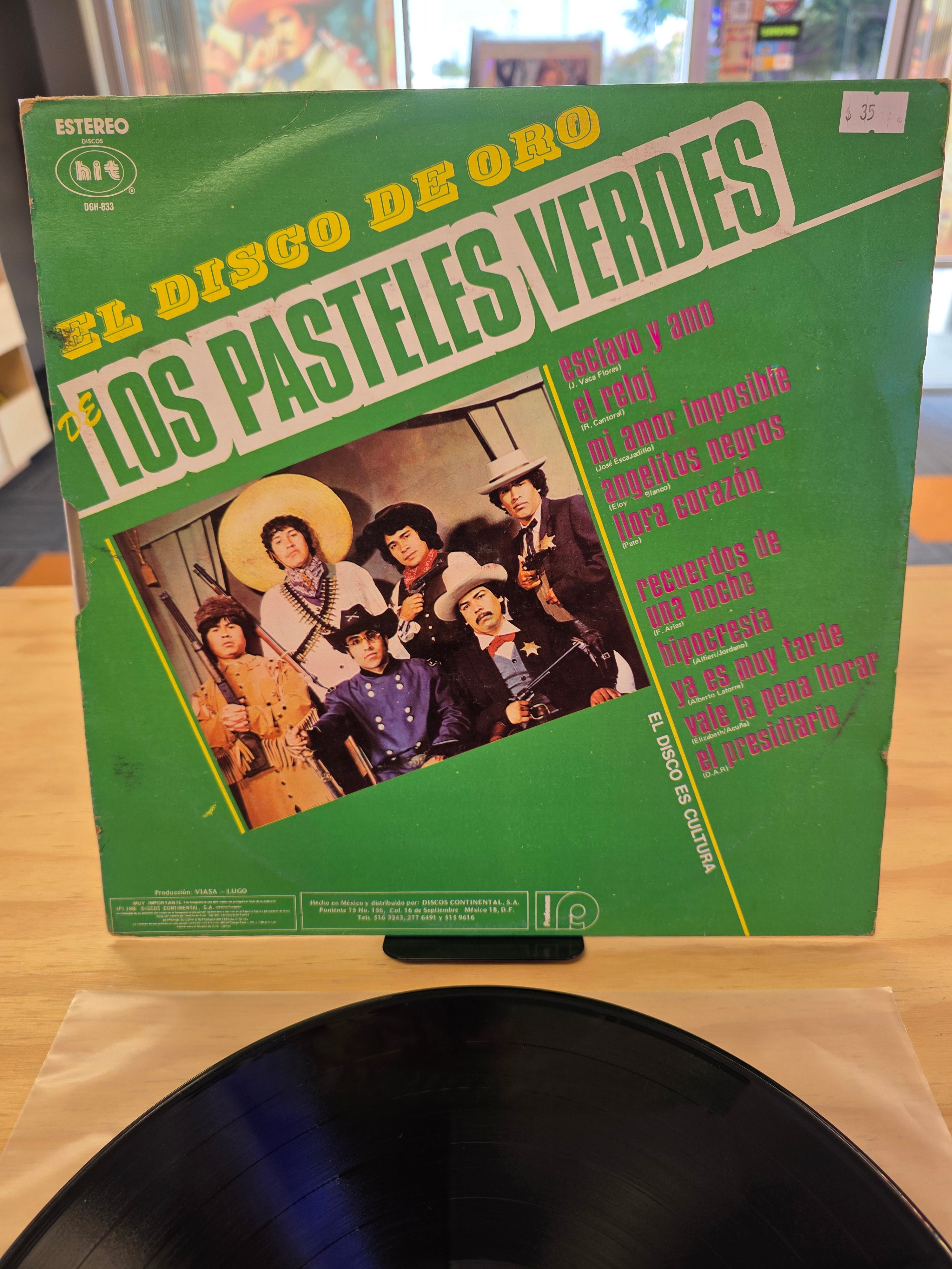 Los Pasteles Verdes - El disco de Oro