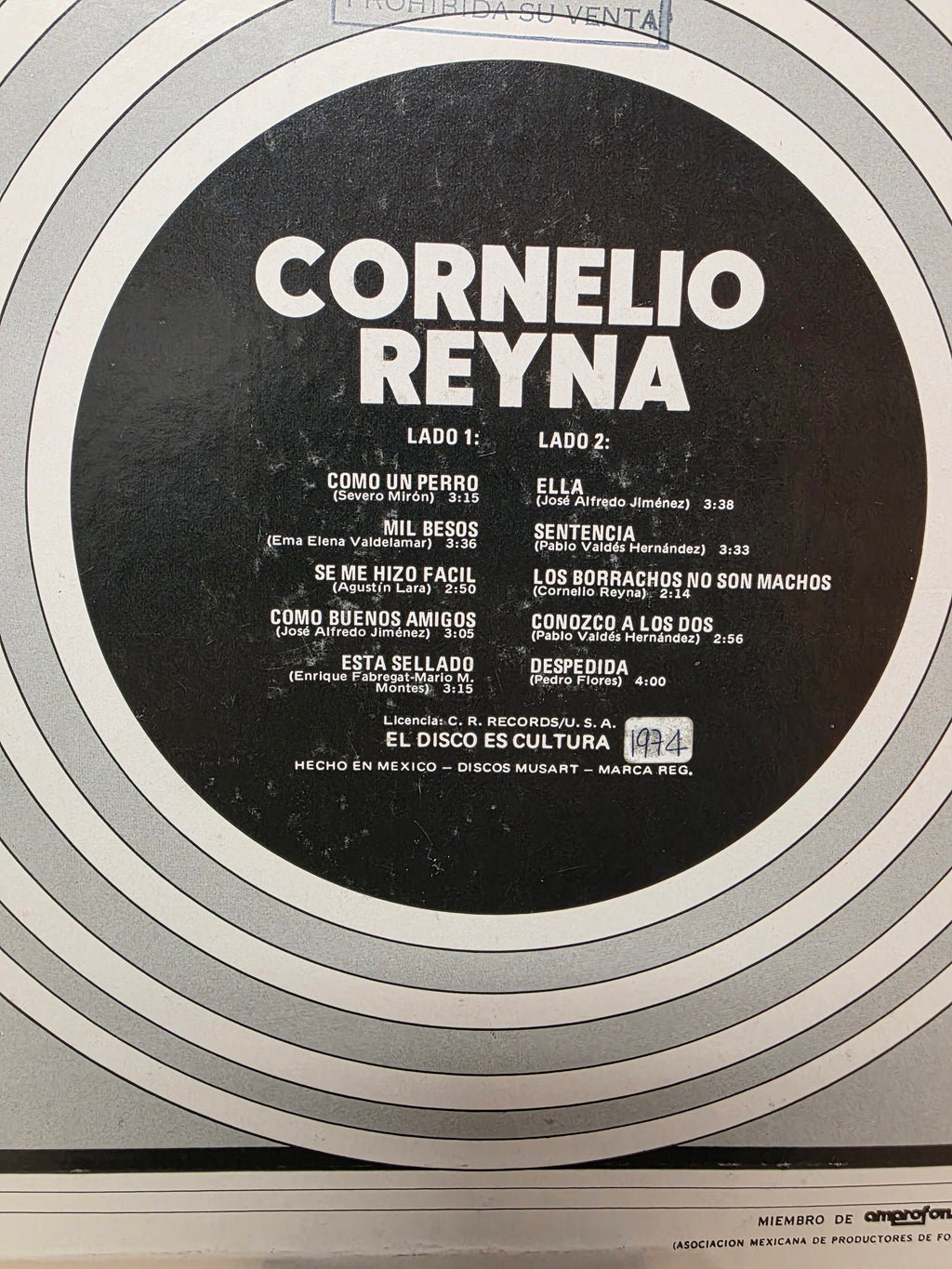 Cornelio Reyna - Regresa Cornelio y su Conjunto