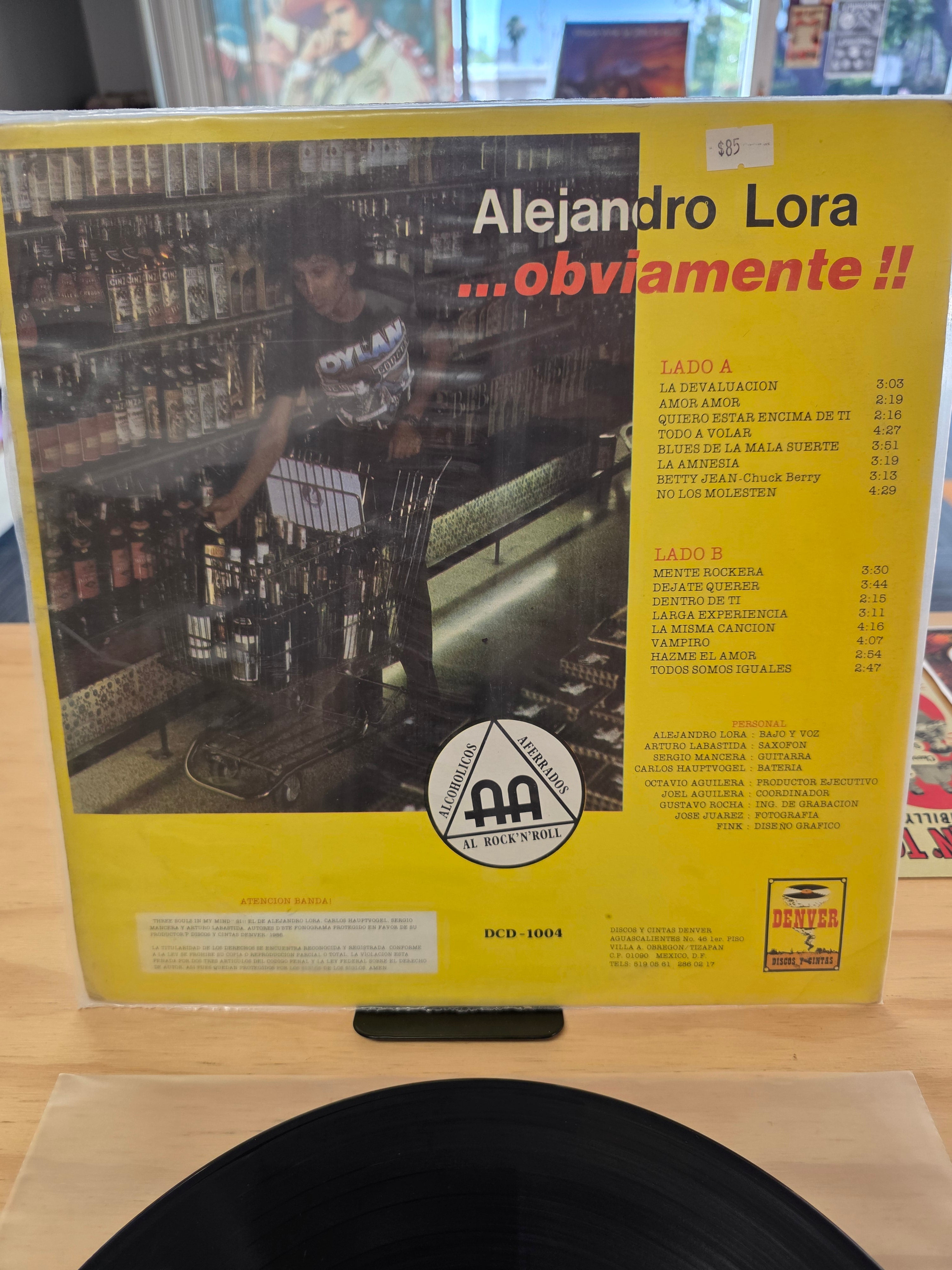 Alejandro Lora - Obviamente!! 16 grandes exitos