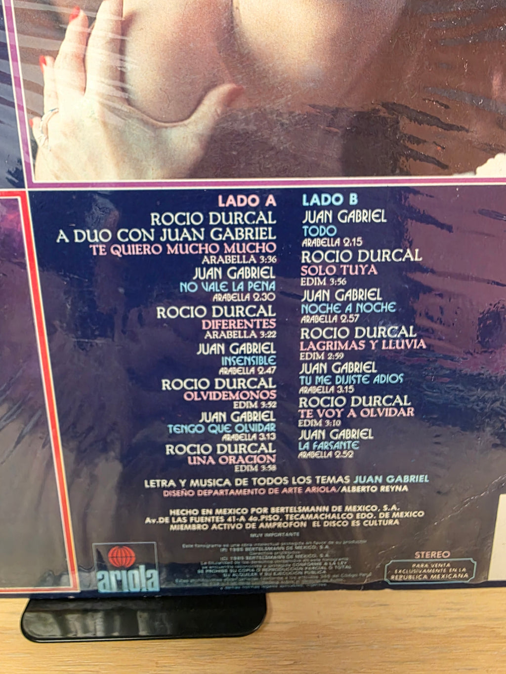 Juan Gabriel y Rocio Durcal Frente a Frente vol 2 (1985 Sealed)