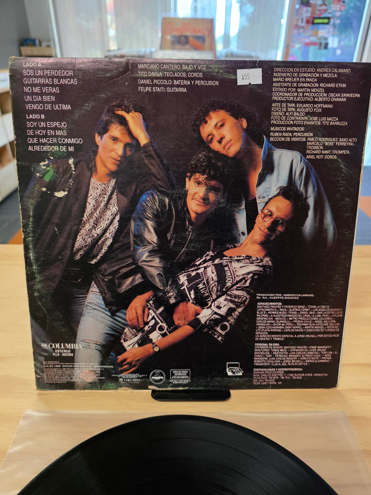 Los Enanitos Verdes - Carrousel (1988 Mexico pressing)