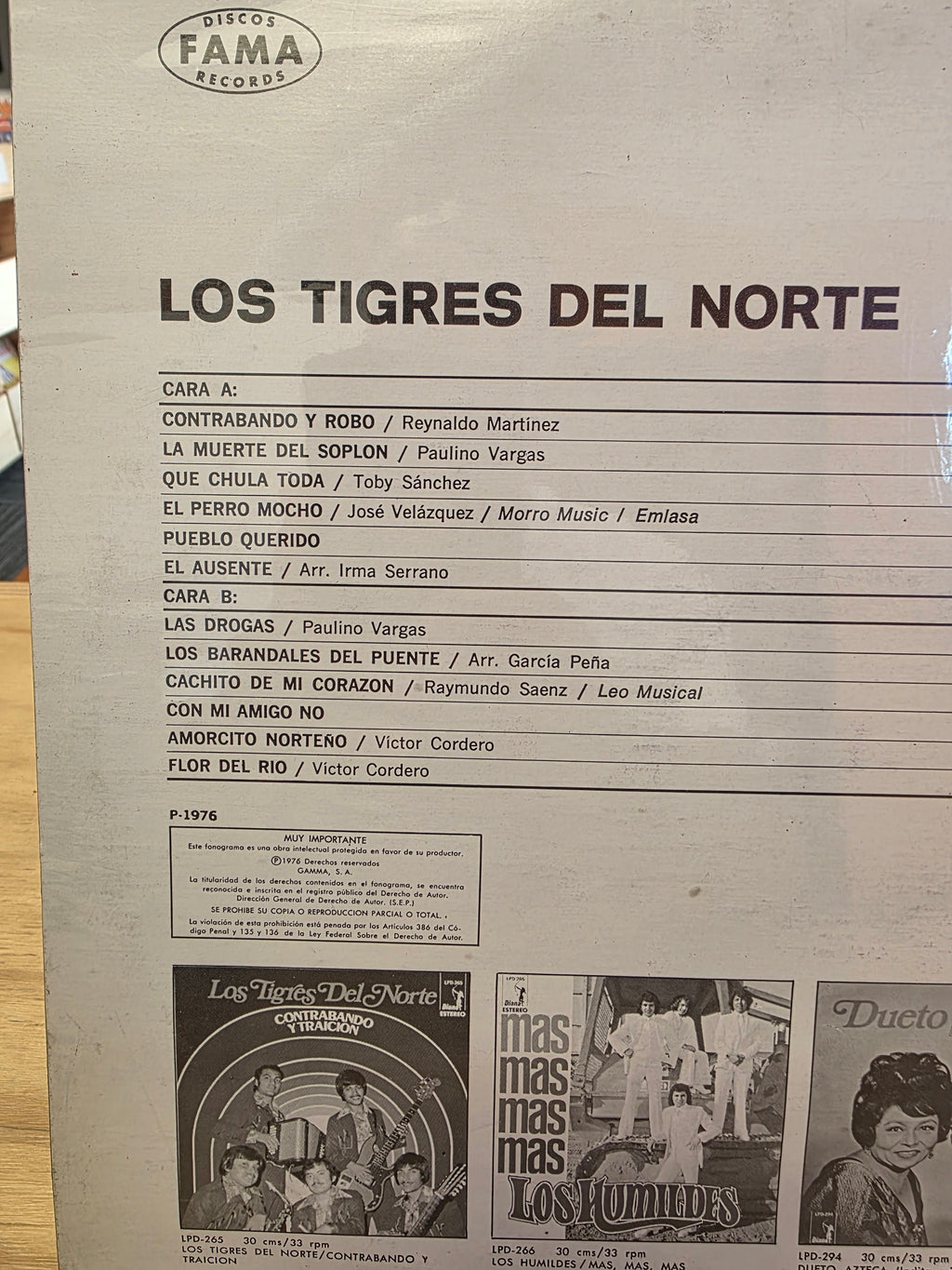 Los Tigres Del Norte Pueblo Querido (Sealed)