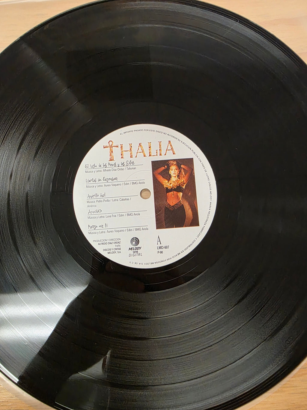 Thalia (1990 Mexico pressing) in shrink