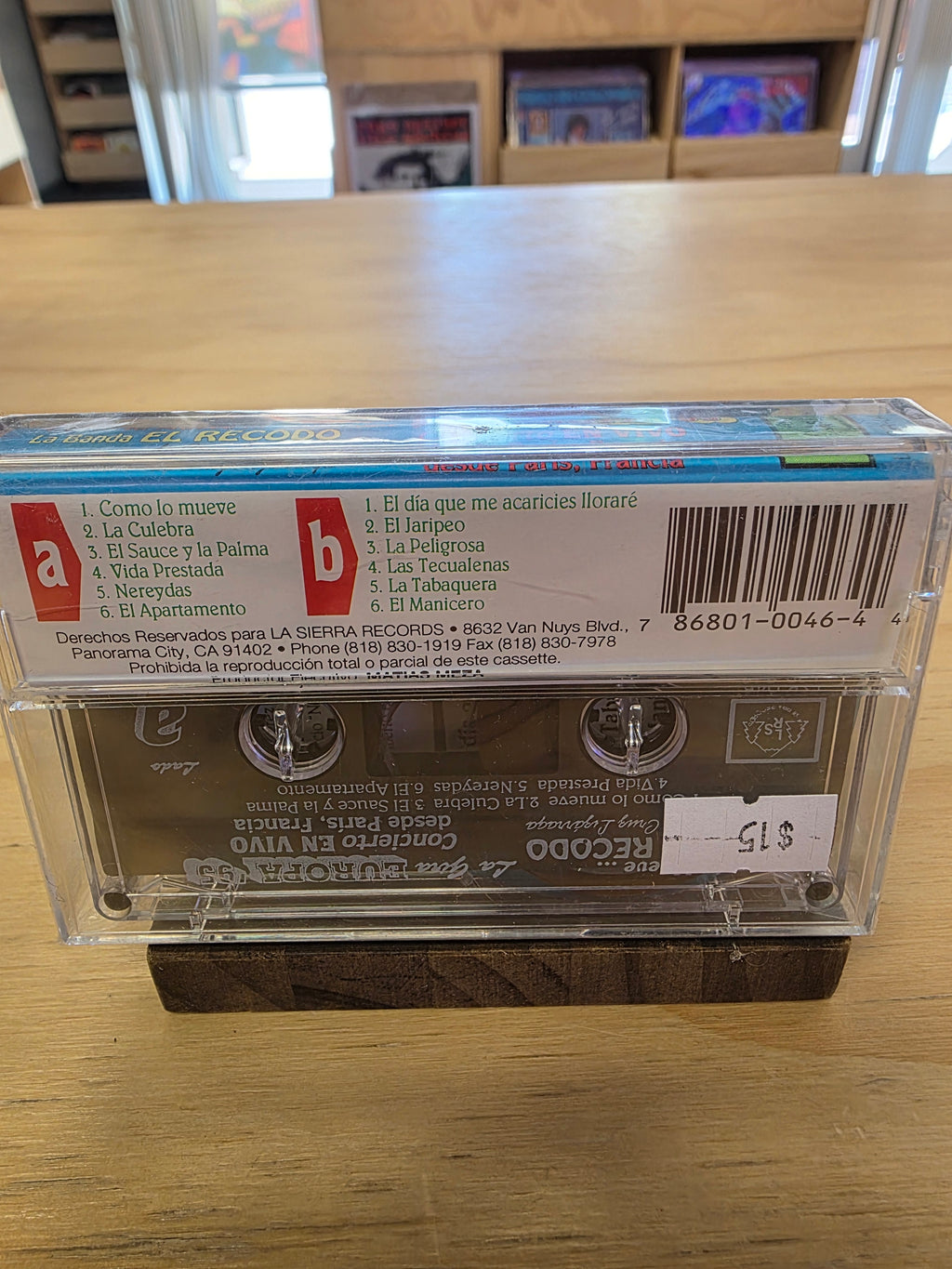La Banda El Recodo- La Gira Europa 95 - Cassette Sealed