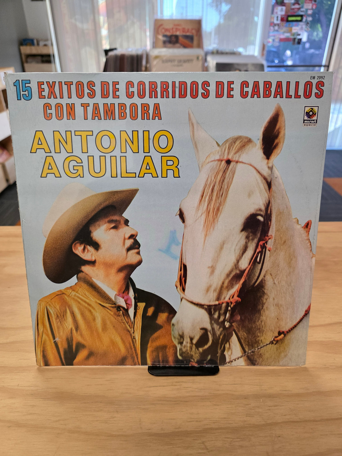 Antonio Aguilar - 15 Exitos de Corridos de Caballos con Tambora (Sealed) 1990
