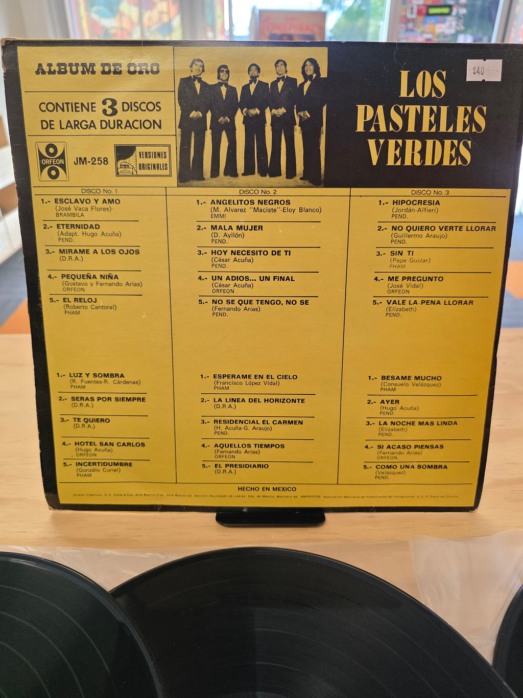 Los Pasteles Verdes - Album de Oro 3Lp