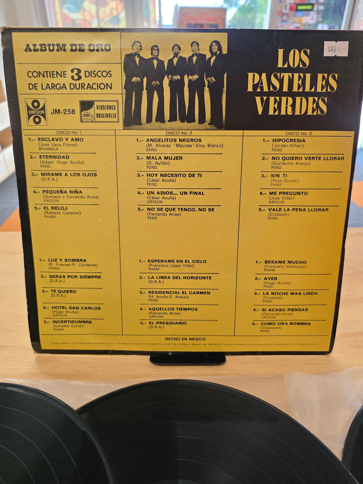 Los Pasteles Verdes - Album de Oro 3Lp