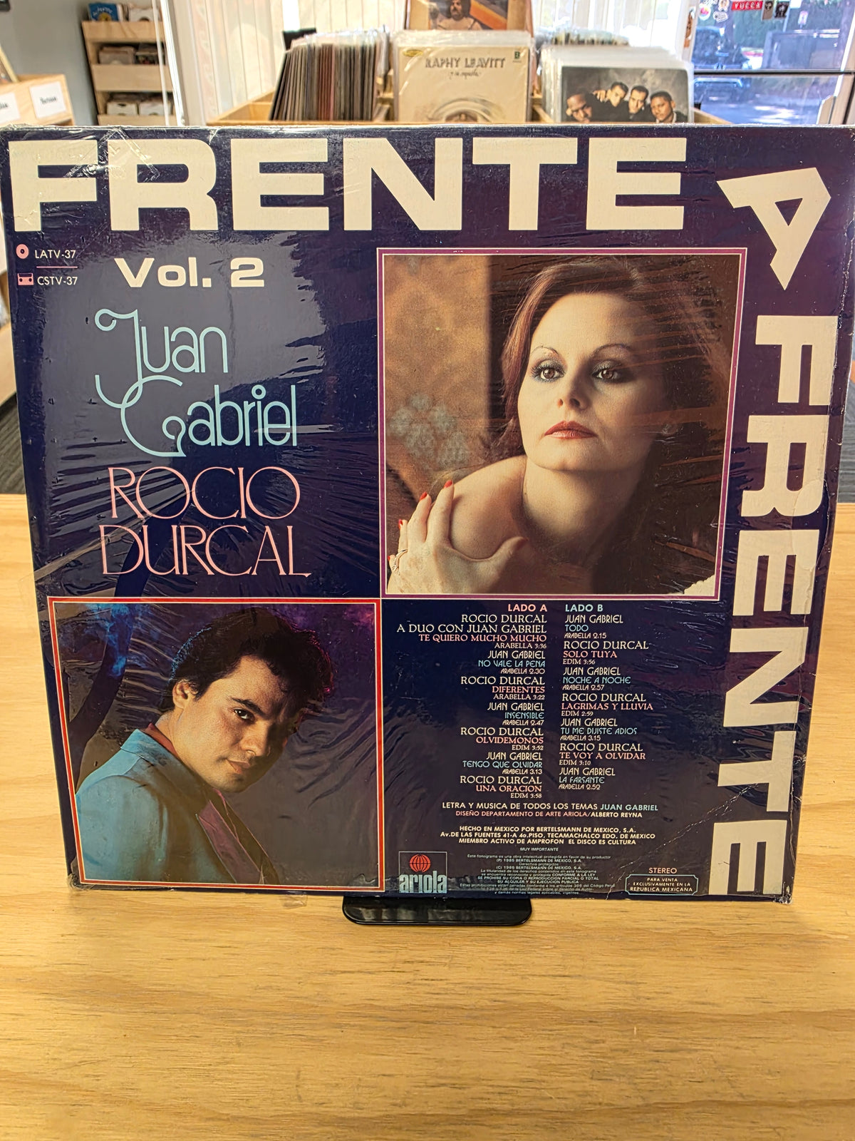 Juan Gabriel y Rocio Durcal Frente a Frente vol 2 (1985 Sealed)