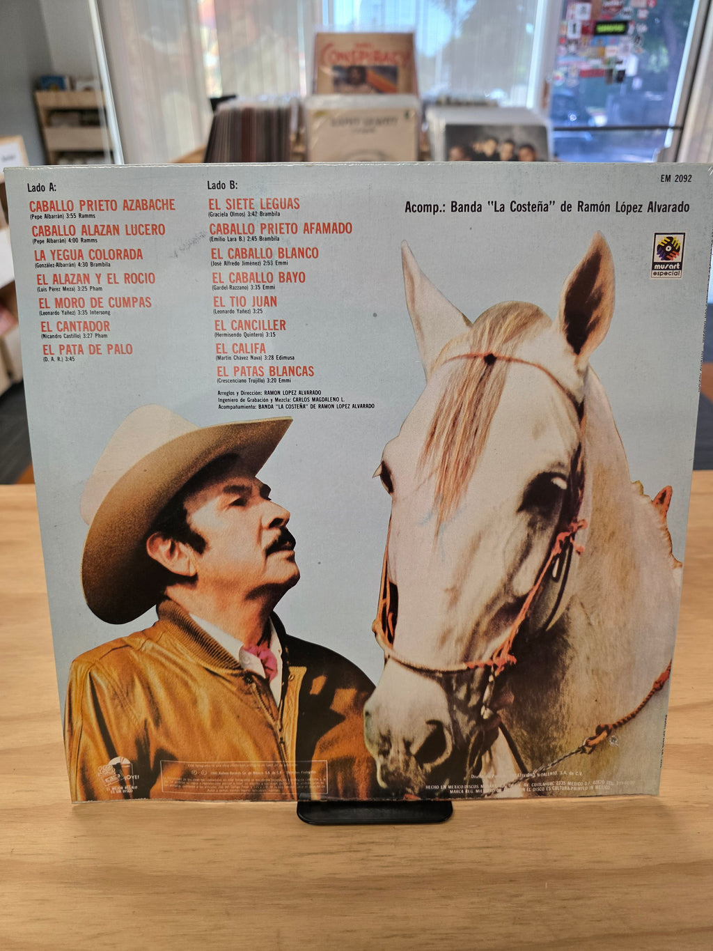 Antonio Aguilar - 15 Exitos de Corridos de Caballos con Tambora (Sealed) 1990