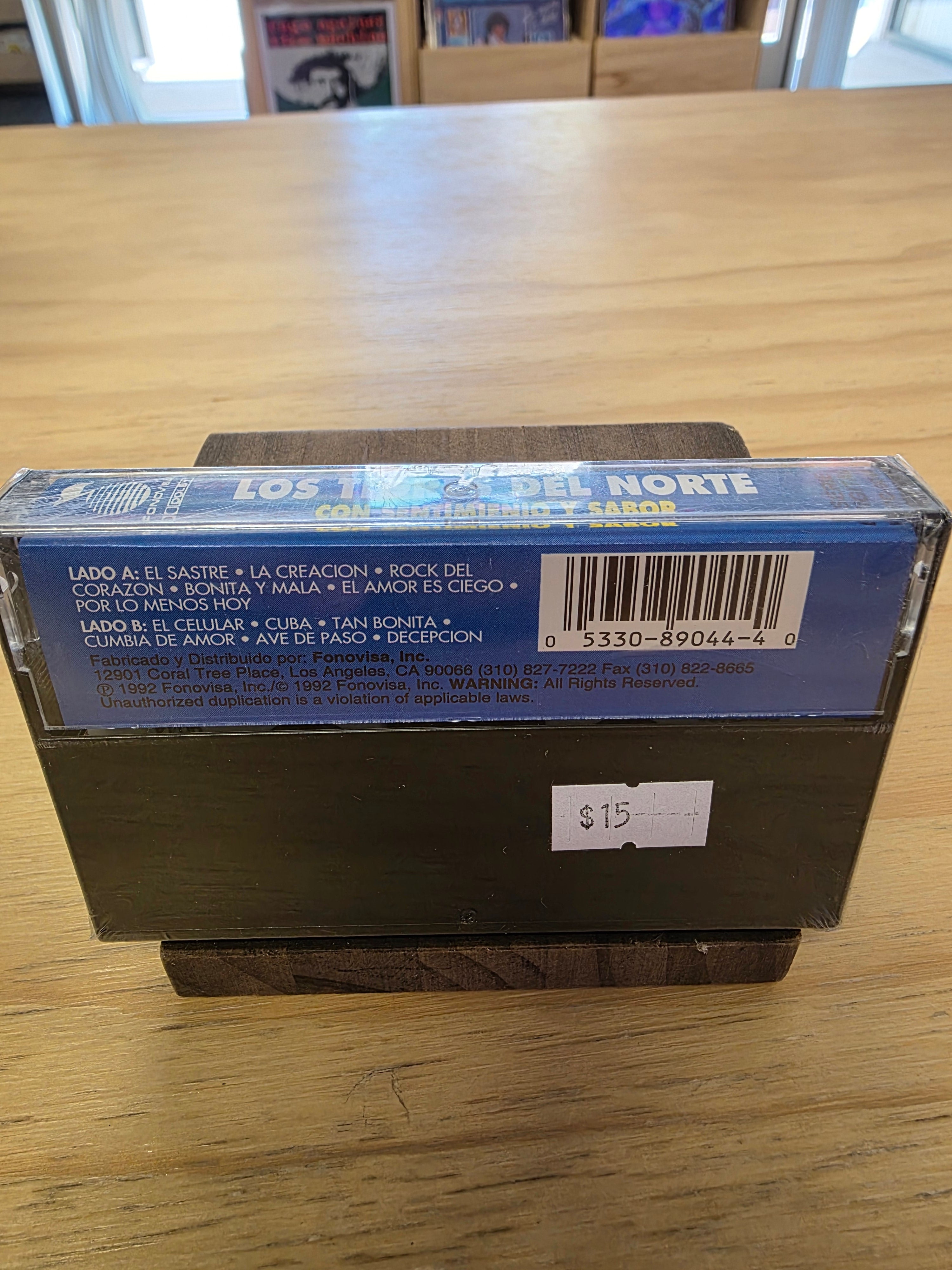 Los Tigres Del Norte - Con sentimiento y sabor - Cassette Sealed