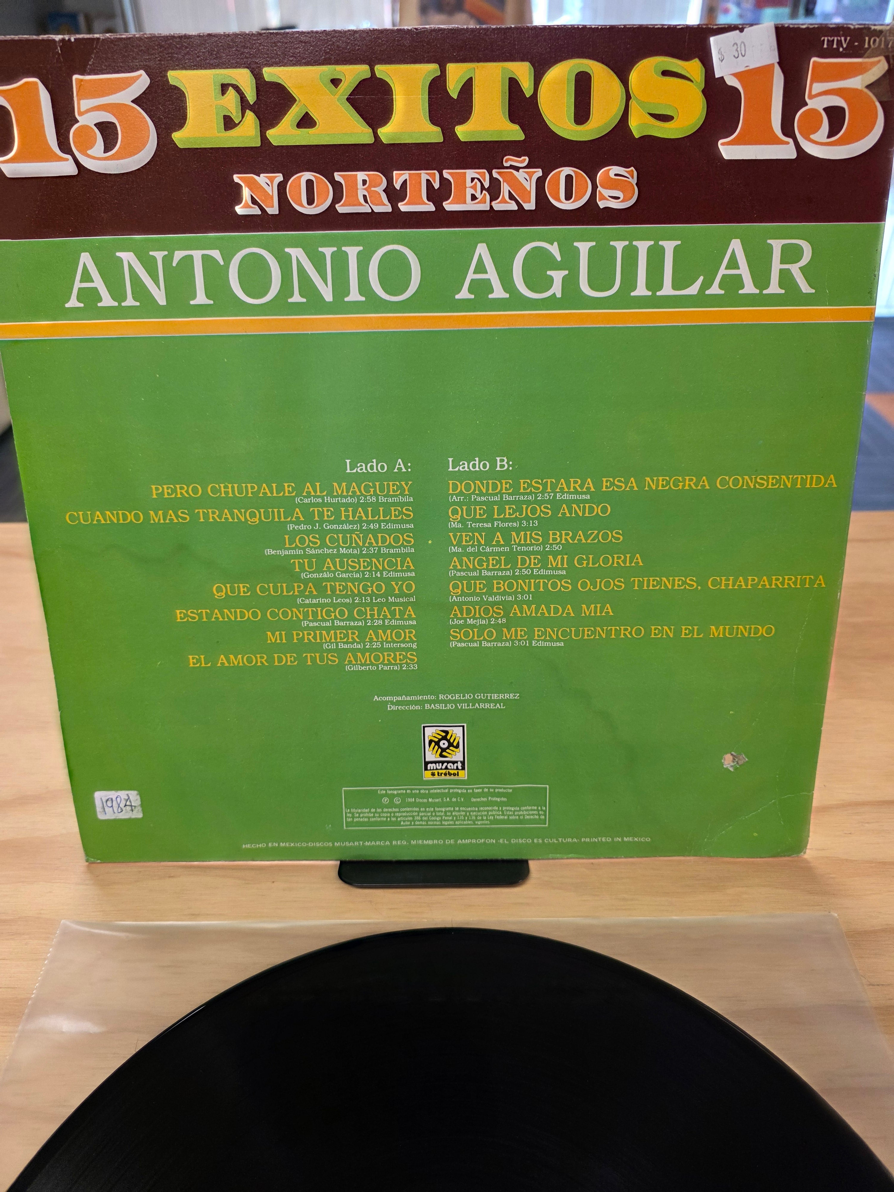 Antonio Aguilar - 15 exitos Norteños